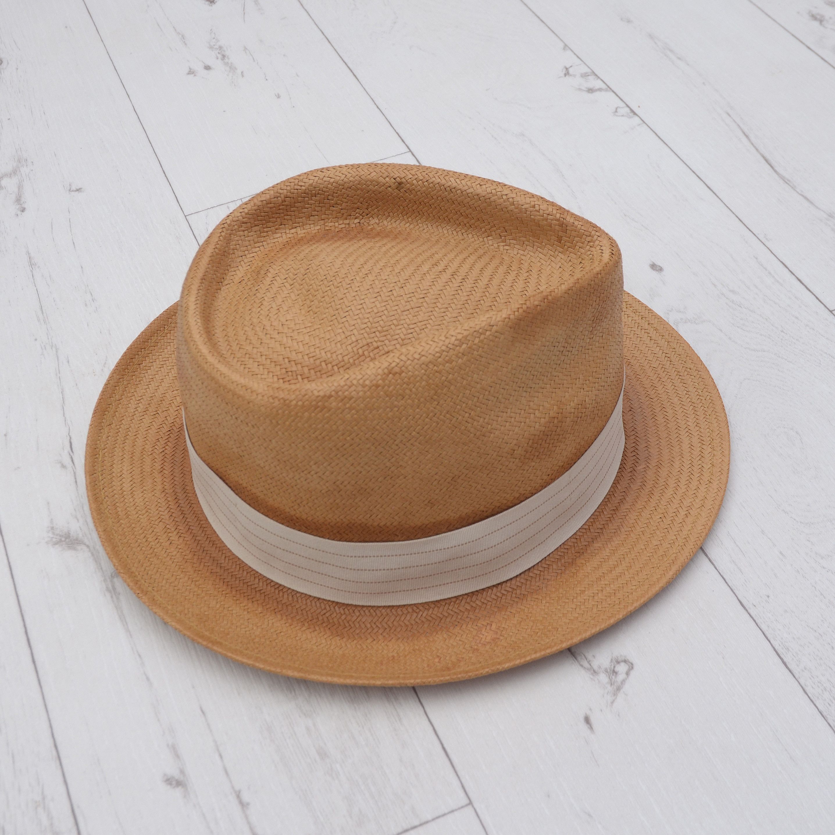Goorin Bros. Goorin Bros Panama Hat Straw Fedora Ribbon 100% Paper Size ONE SIZE - 4 Thumbnail