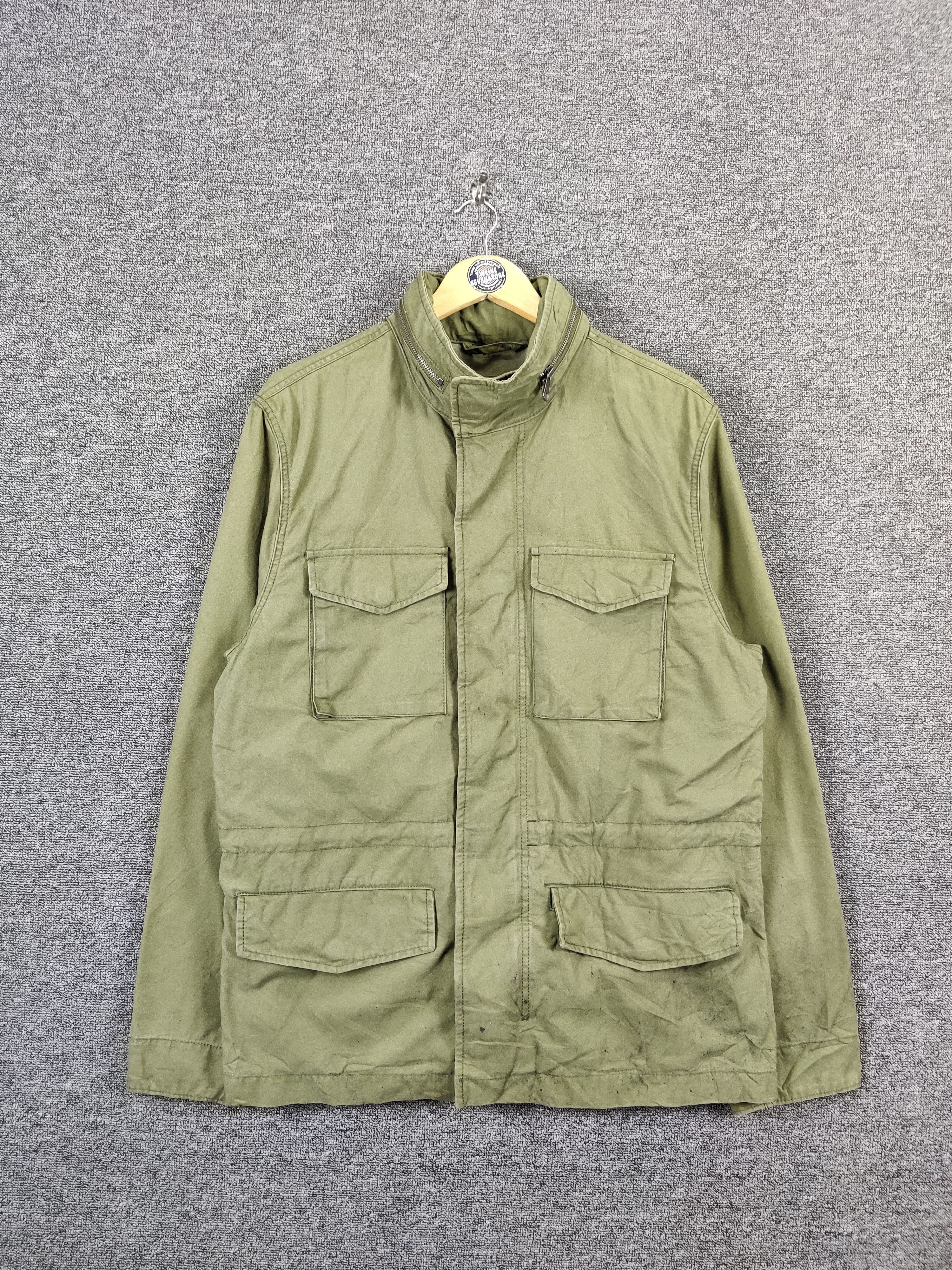 Vintage Old Navy M65 Field Olive Green Jacket