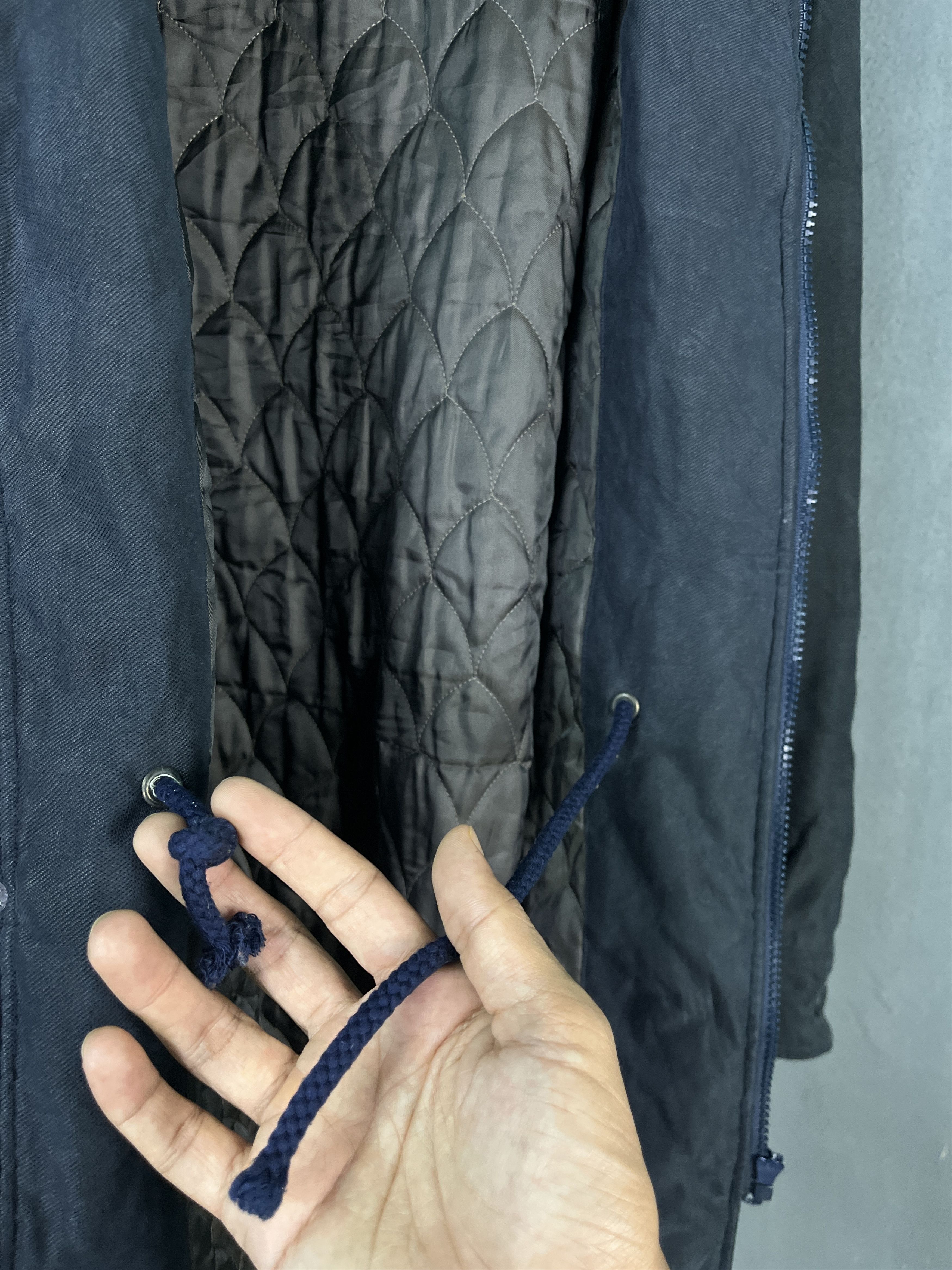 Christian Dior Monsieur Christian Dior Monsieur Hooded Baggy Jacket Quilted Lined Size US M / EU 48-50 / 2 - 12 Thumbnail