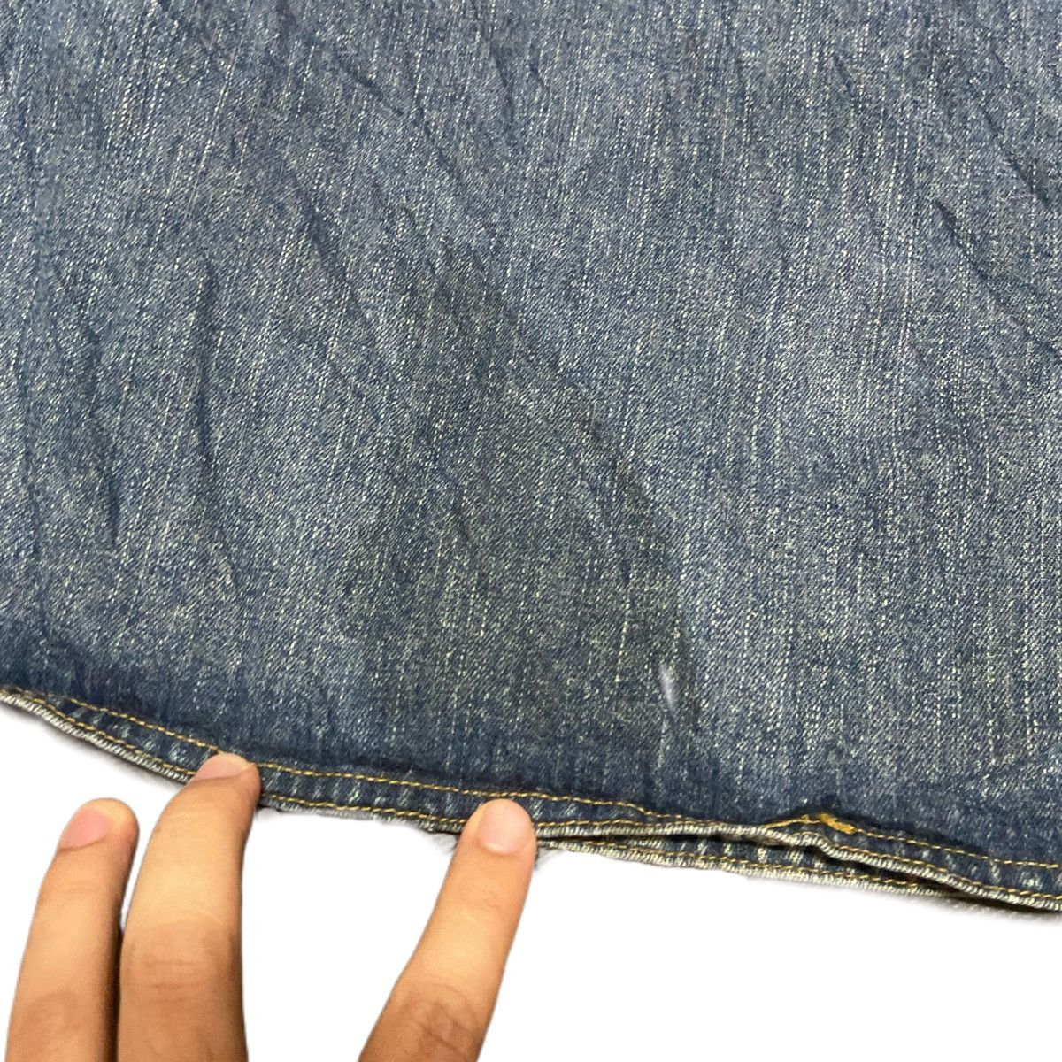 Vintage Vintage First Down Denim Jacket Size US L / EU 52-54 / 3 - 5 Thumbnail