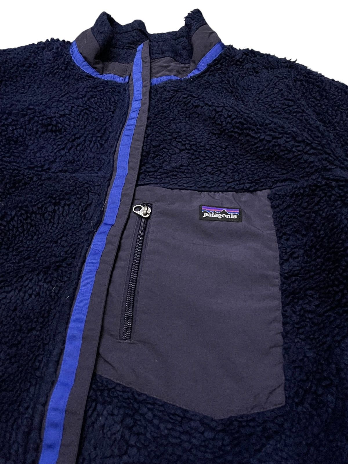Patagonia × Vintage 2000s Patagonia Deep Pile Fleece Jacket Size US XL / EU 56 / 4 - 6 Thumbnail