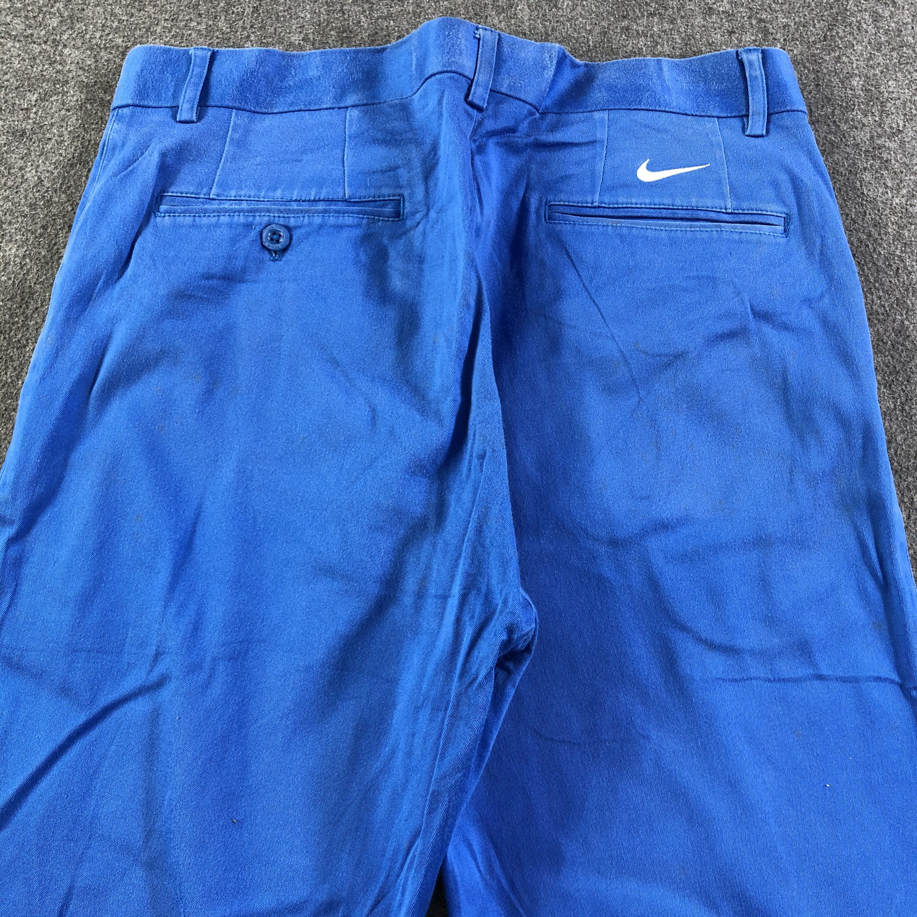 Japanese Brand Nike Golf Blue Pants -J2716 Size US 32 / EU 48 - 4 Thumbnail