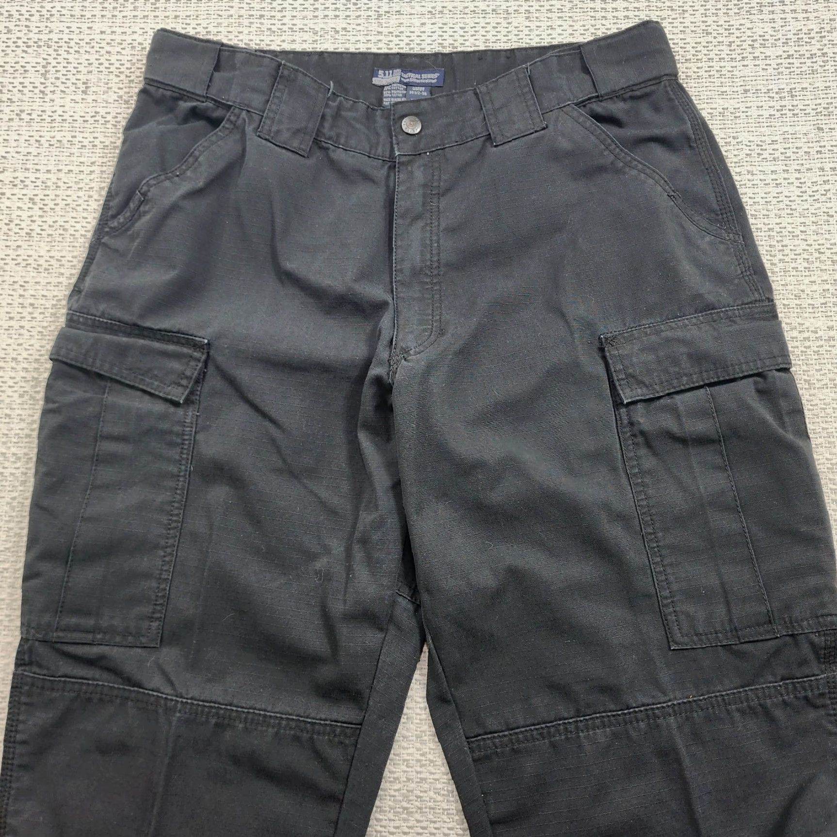 Vintage 5.11 Tactical Pants Mens 36 Regular Blue Cargo Pocket Workwear Ripstop Size US 36 / EU 52 - 3 Thumbnail