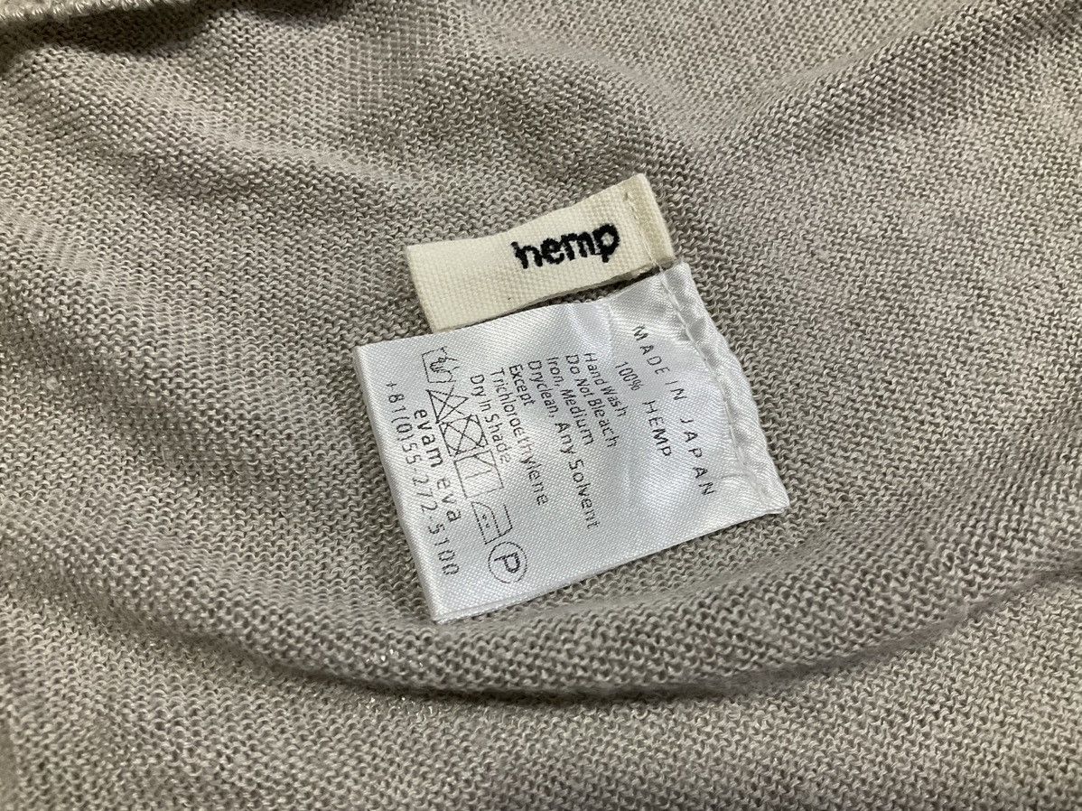 Hysteric Glamour × If Six Was Nine × Japanese Brand 🔥Sidk Y2K Hemp Sleeveless Shirt Size US XL / EU 56 / 4 - 5 Thumbnail