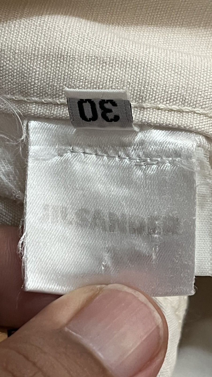 Jil Sander Vintage Jil Sander pant size 30 x 26 inches Size US 30 / EU 46 - 10 Thumbnail