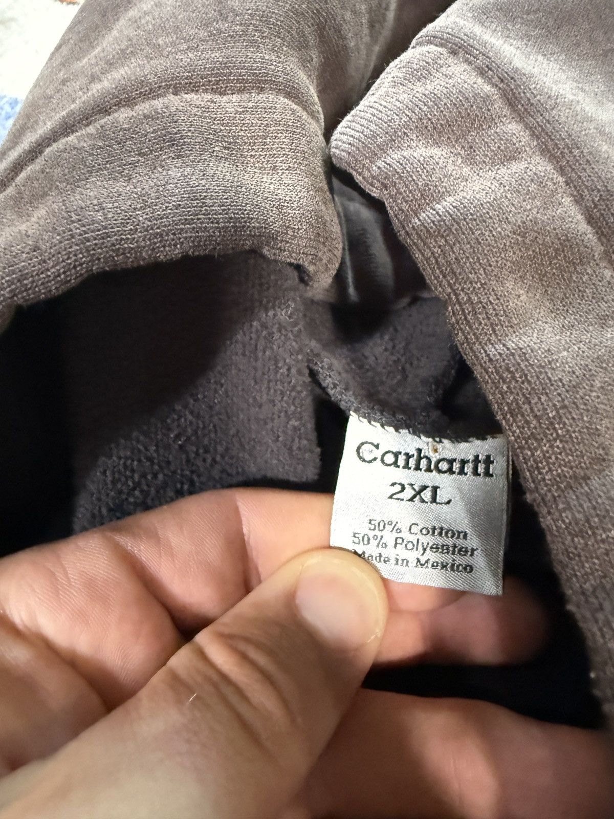 Carhartt Vintage distressed carhartt sweatshirt Size US XXL / EU 58 / 5 - 3 Thumbnail