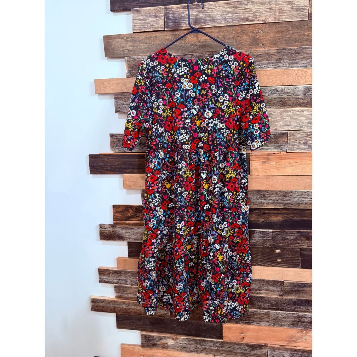 Guru Gudrun Sjoden floral midi dress size Medium Size M / US 6-8 / IT 42-44 - 4 Thumbnail