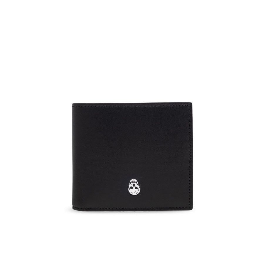 Alexander McQueen ALEXANDER MCQUEEN Gray Foldable Wallet New & Authentic Size ONE SIZE - 1 Thumbnail