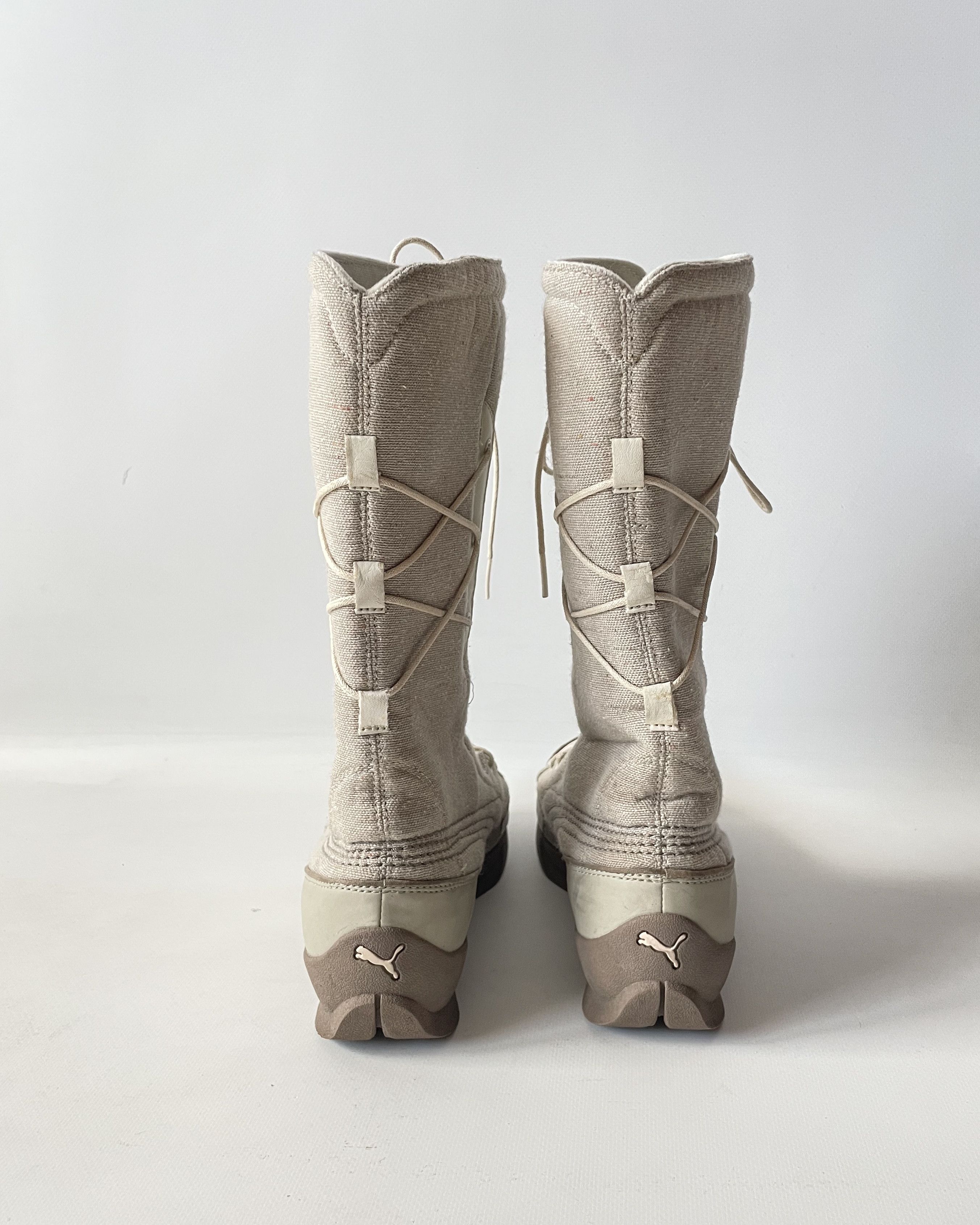 Puma Vintage Puma Mid Calf Y2K Boots Size US 5.5 / IT 35.5 - 5 Thumbnail