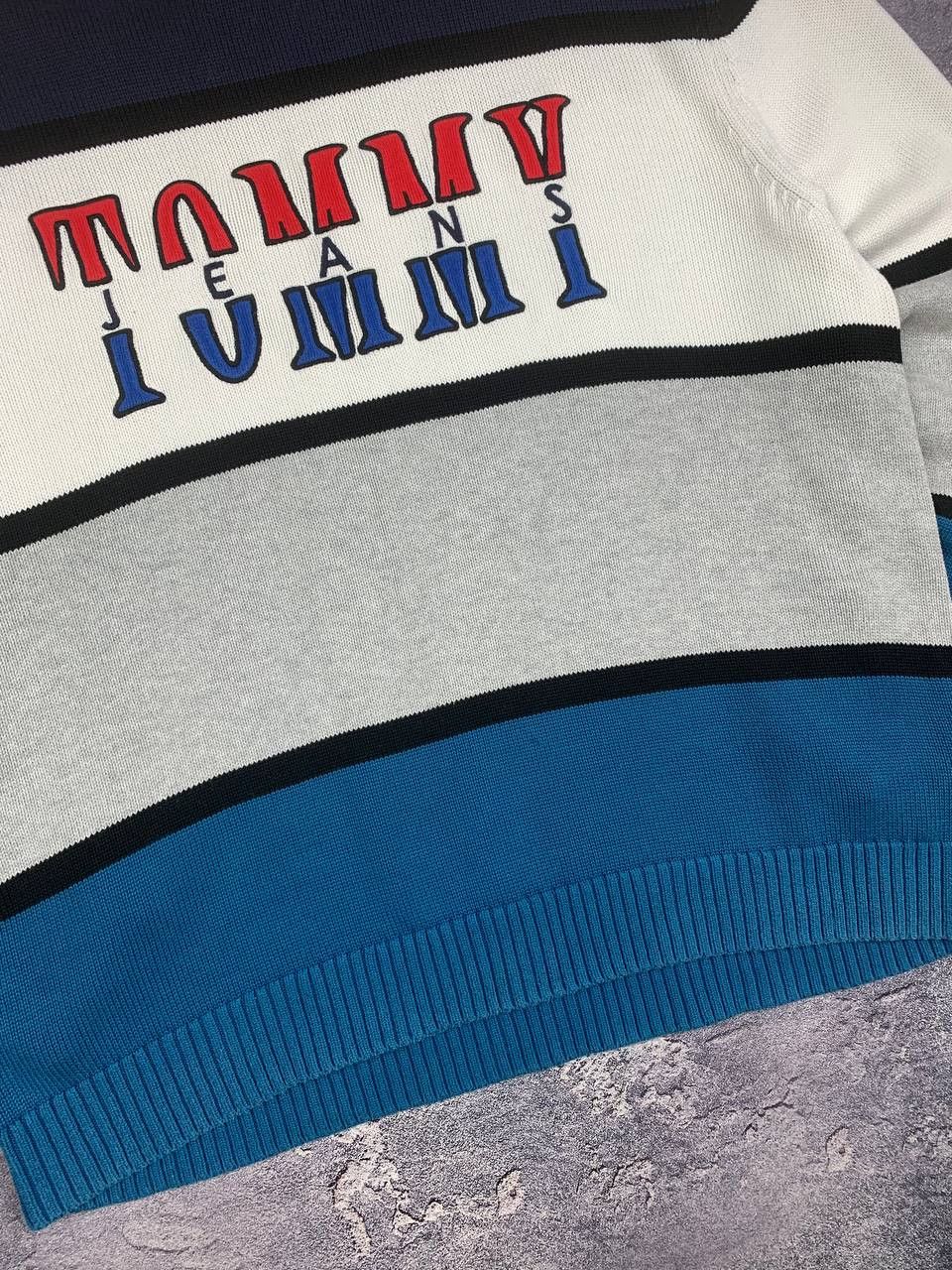 Tommy Jeans Tommy Jeans Sweater L Multicolor Logo Retro Colorblock Size US L / EU 52-54 / 3 - 5 Thumbnail