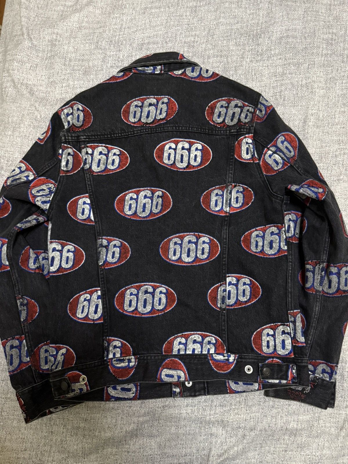 Supreme Supreme denim 666 Jacket Size US S / EU 44-46 / 1 - 2 Thumbnail