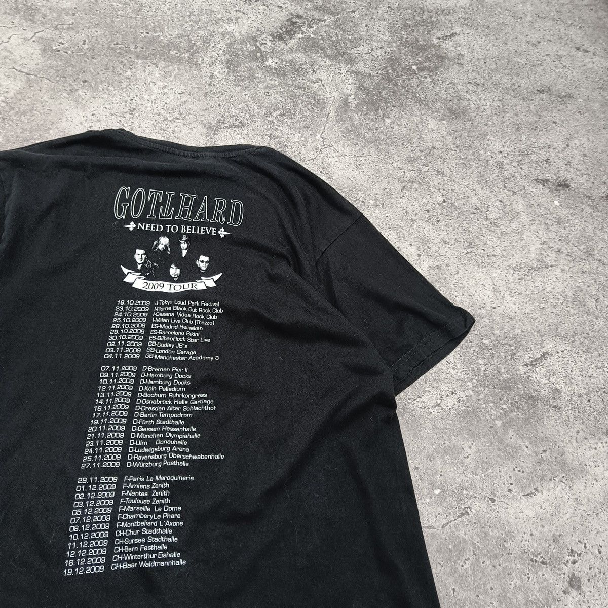 Band Tees Vintage 00s Gotthard Need to believe rock band tee y2k og Size US L / EU 52-54 / 3 - 3 Thumbnail
