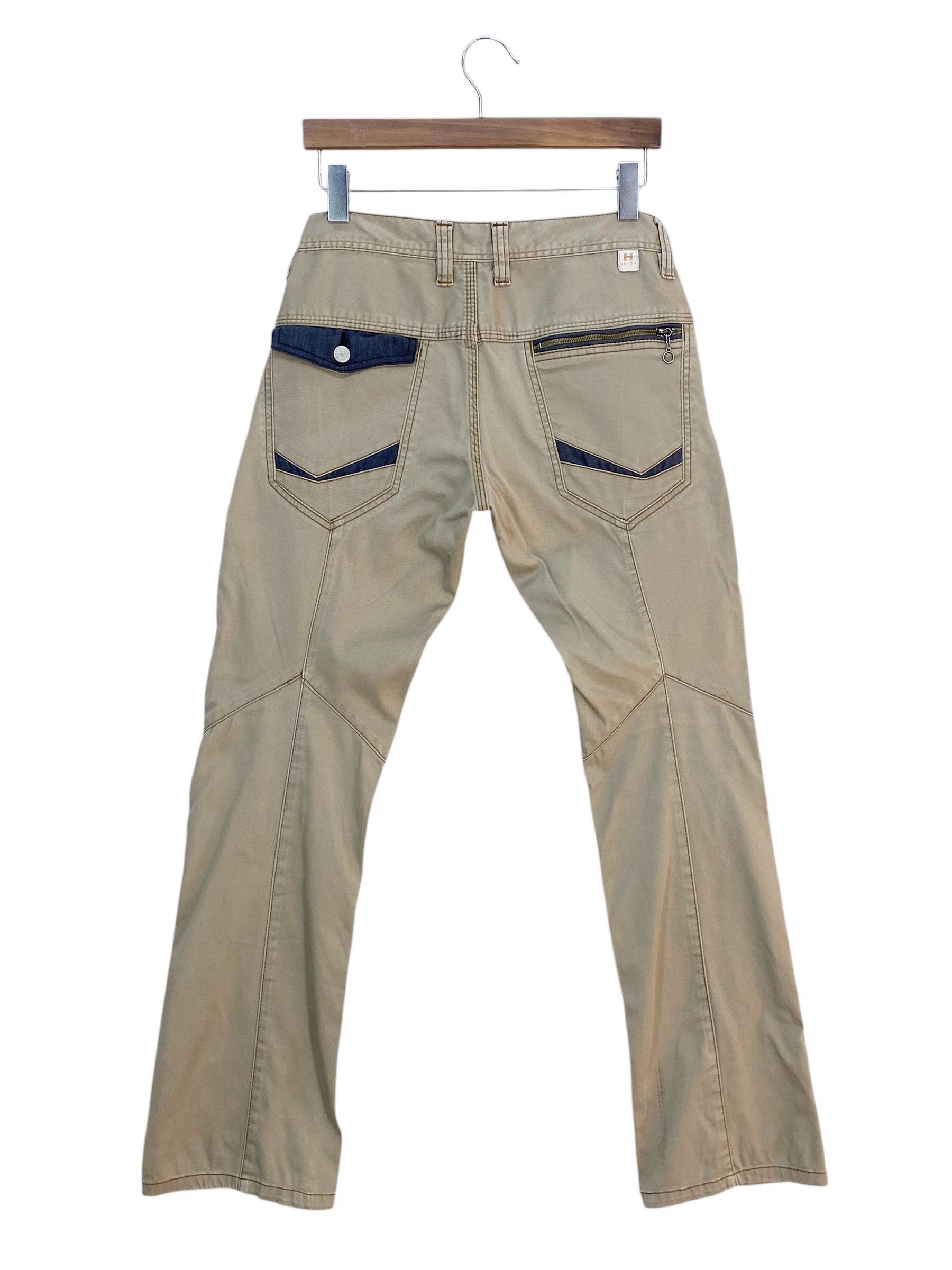 Japanese Brand × Nicole Club Nicole Hideaways Pants Multi Zipper Flare Jeans Size US 34 / EU 50 - 2 Thumbnail