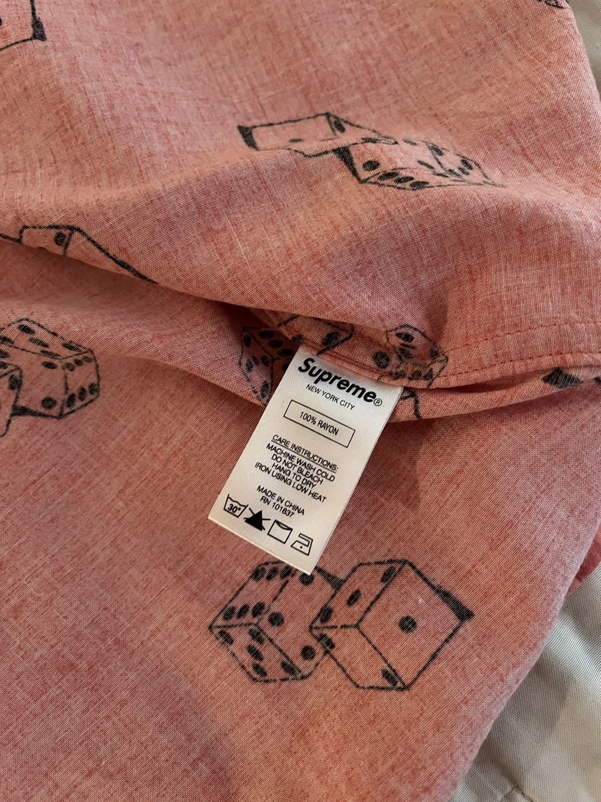 Supreme Supreme Rayon Shirt Size US S / EU 44-46 / 1 - 4 Thumbnail