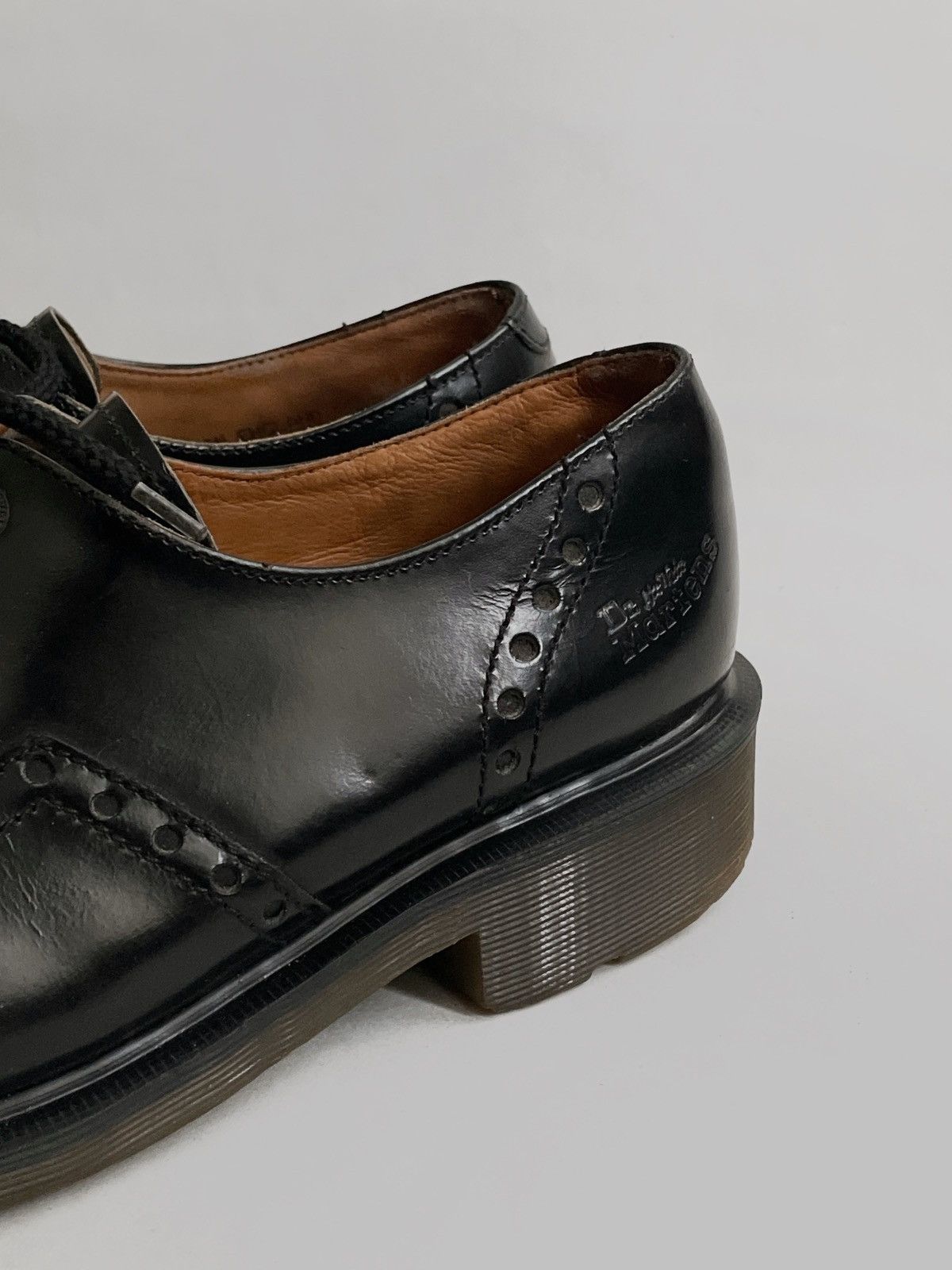 Dr. Martens × Vintage Vintage Dr.Martens brogue platforms leather shoes England Size US 9 / IT 39 - 6 Thumbnail