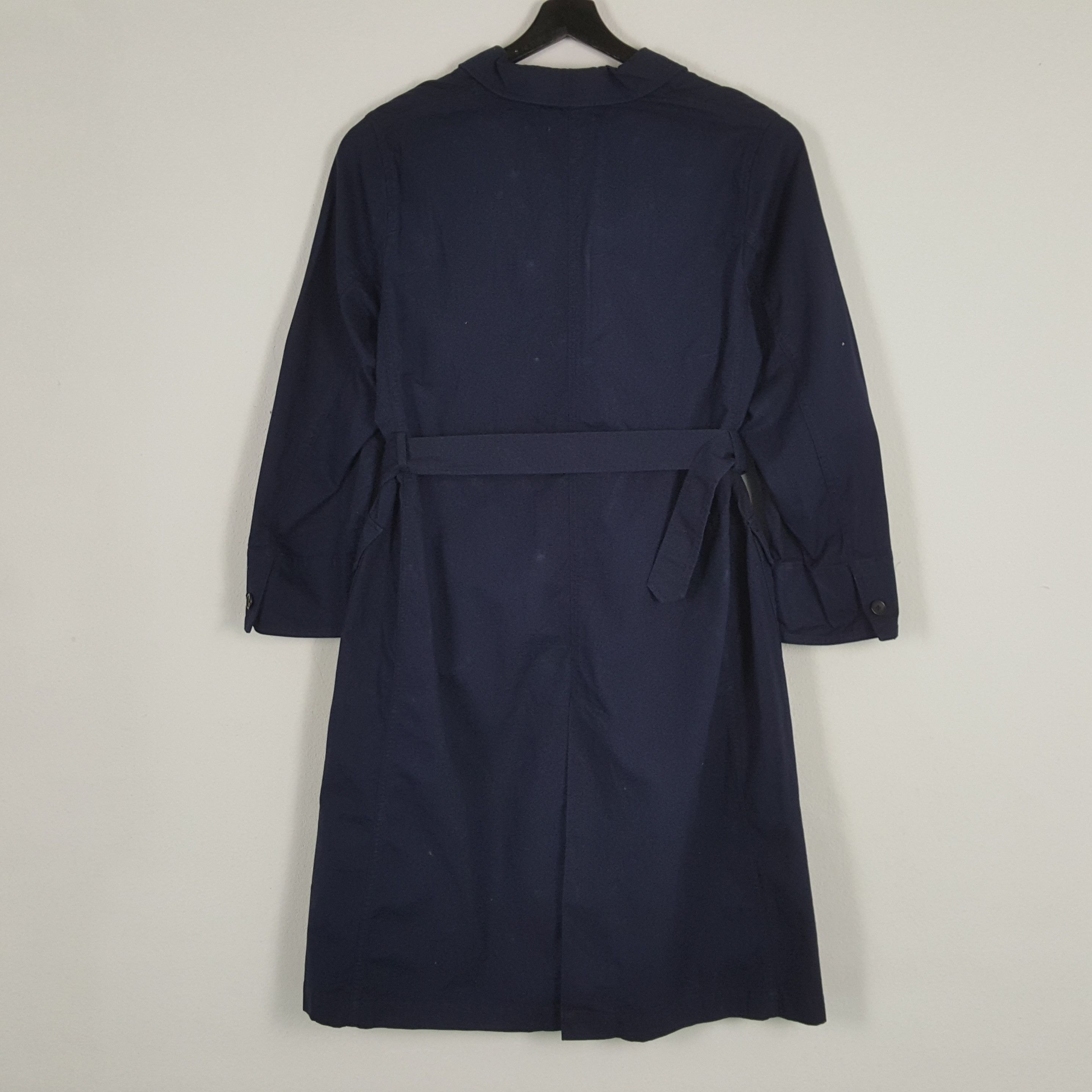 Japanese Brand × Uniqlo × Vintage INES DE LA FRESSANGE X UNIQLO Trench Coat Jacket Size US M / EU 48-50 / 2 - 3 Thumbnail