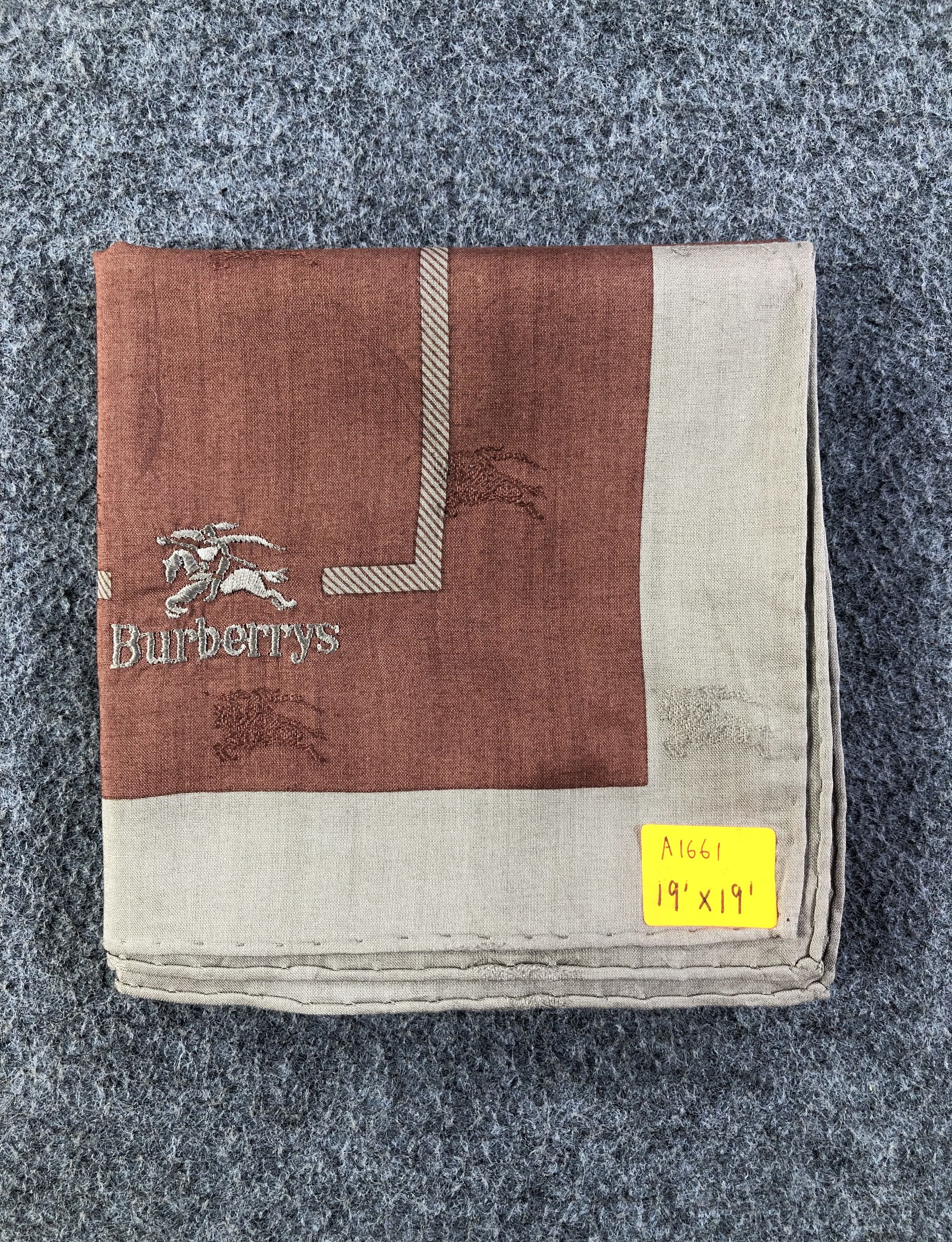Burberry Burberry Handkerchief / Bandana / Neckerchief Size ONE SIZE - 6 Thumbnail