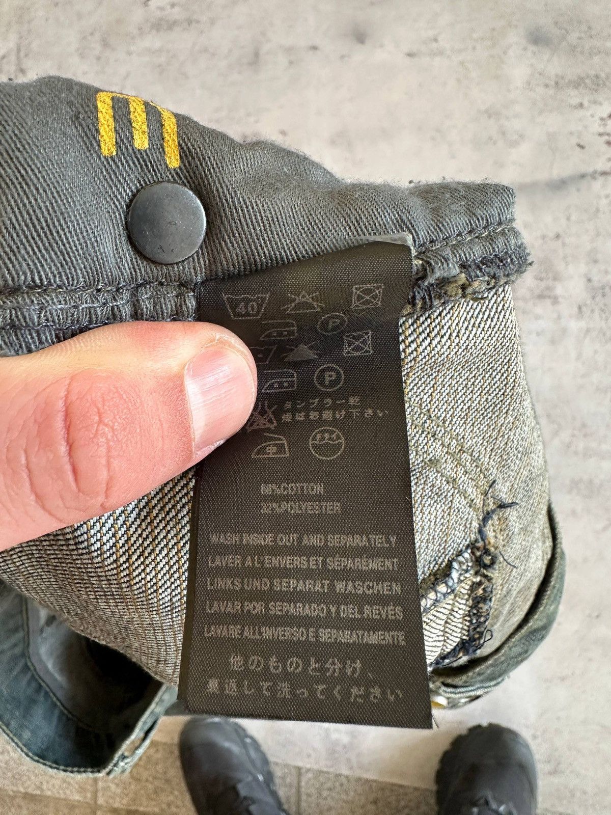 Other 883 Police Denim Cargo Multi Pocket Shorts Size 36 Size US 36 / EU 52 - 10 Thumbnail
