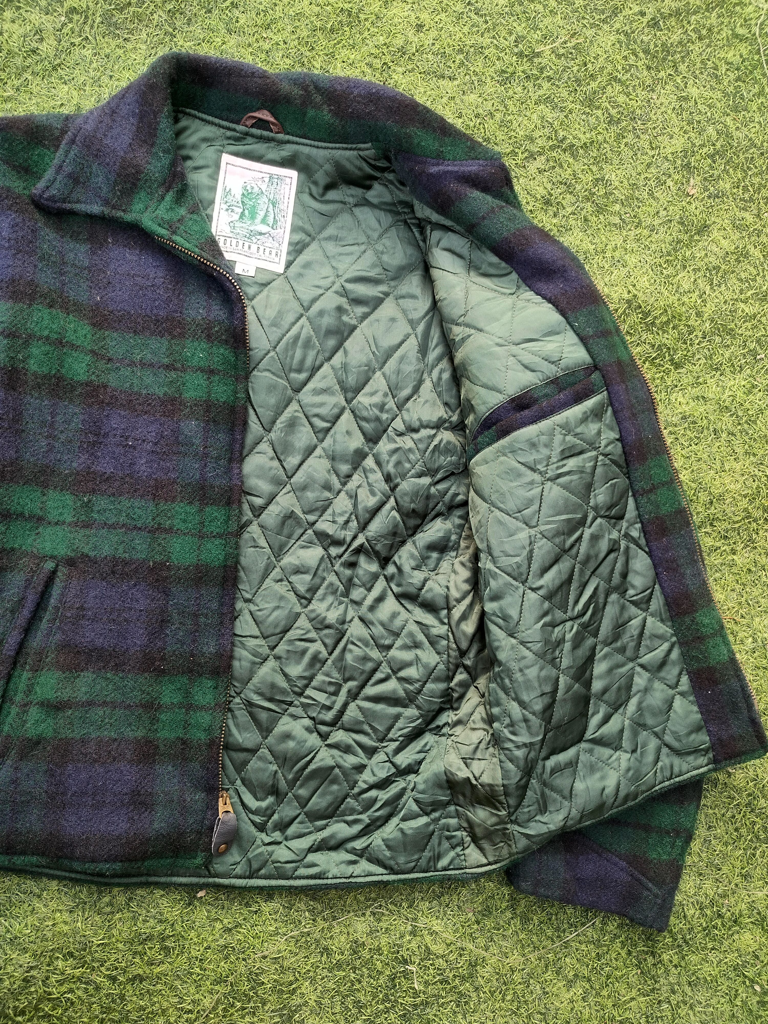 Golden Bear VINTAGE GOLDEN BEAR WOOL ZIPPER JACKET Size US M / EU 48-50 / 2 - 7 Thumbnail