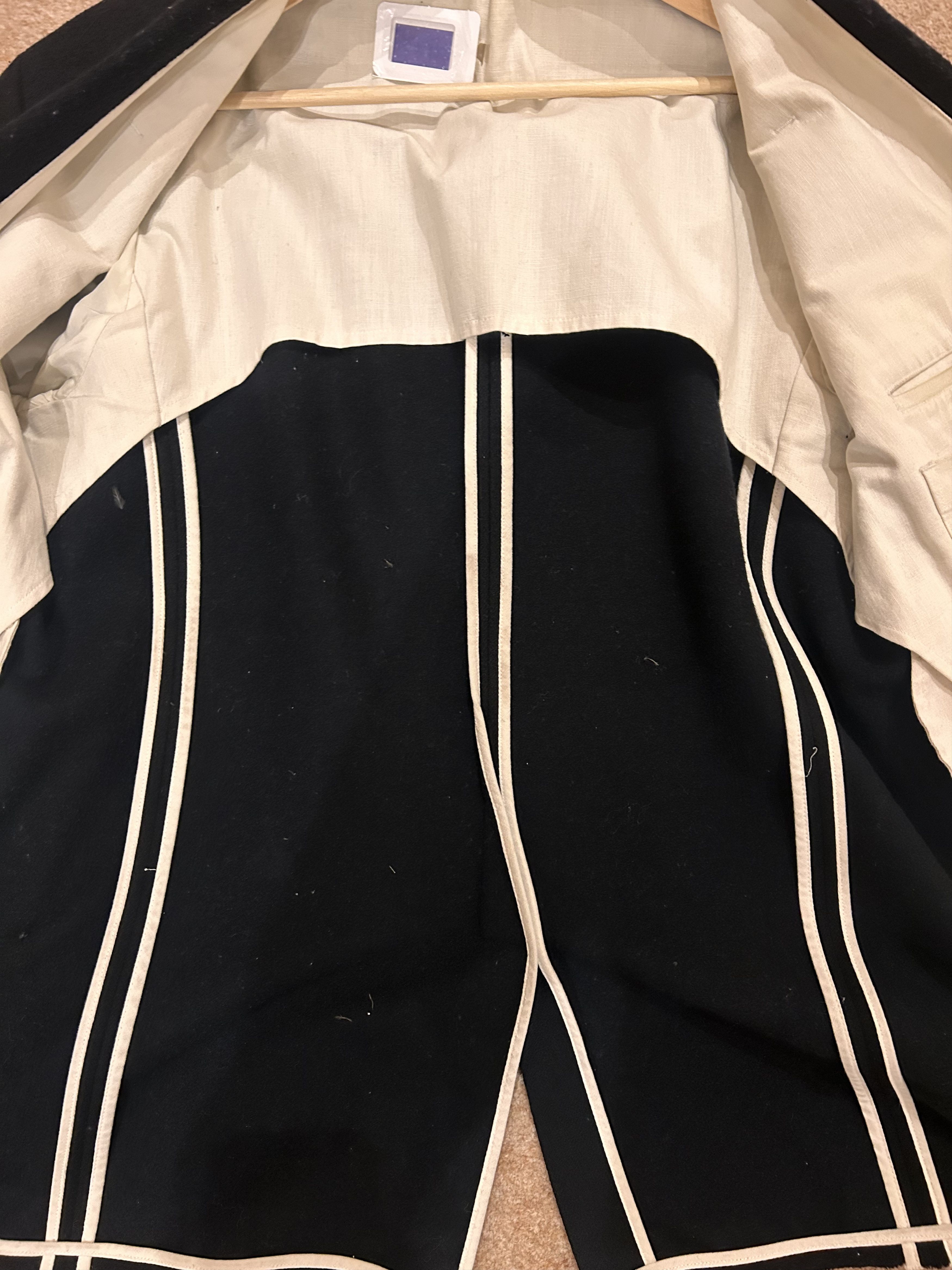 Yohji Yamamoto Black Wool Blazer Size 50L - 7 Thumbnail