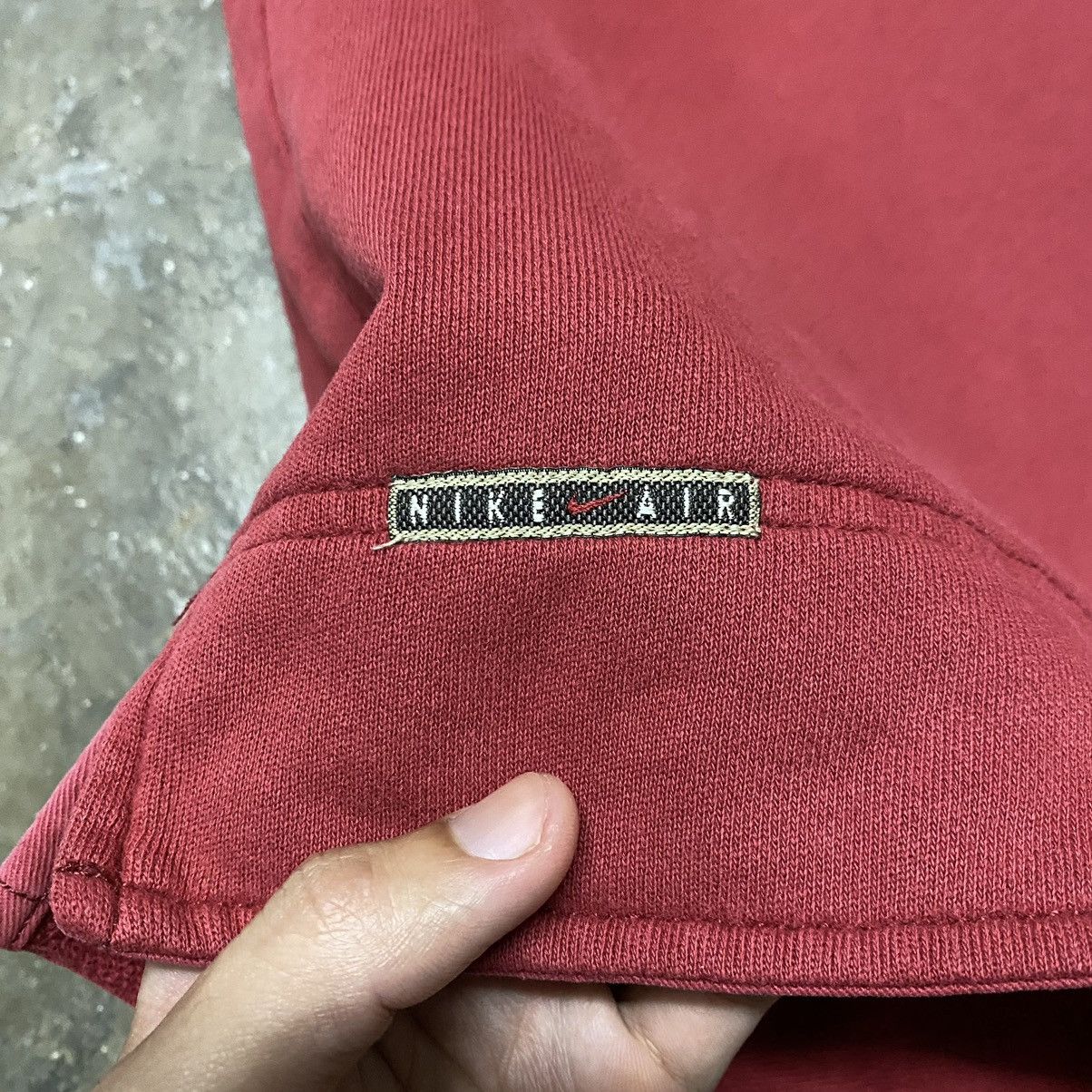 Nike × Vintage VINTAGE NIKE AIR HALF ZIPPER SWEATSHIRT Size US M / EU 48-50 / 2 - 14 Thumbnail
