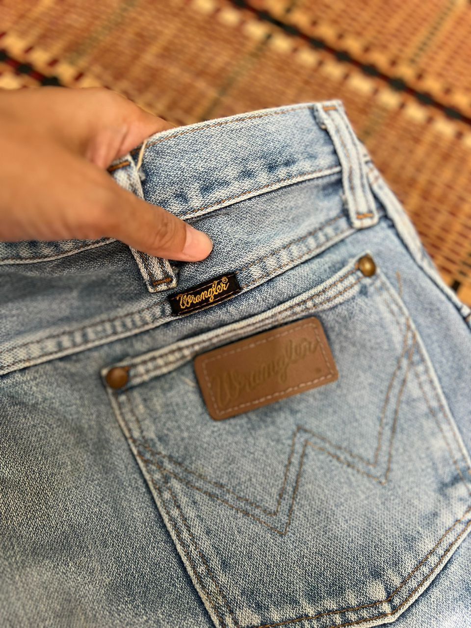 Wrangler Vintage 70’s Wrangler Blue Bell Size US 35 - 9 Thumbnail