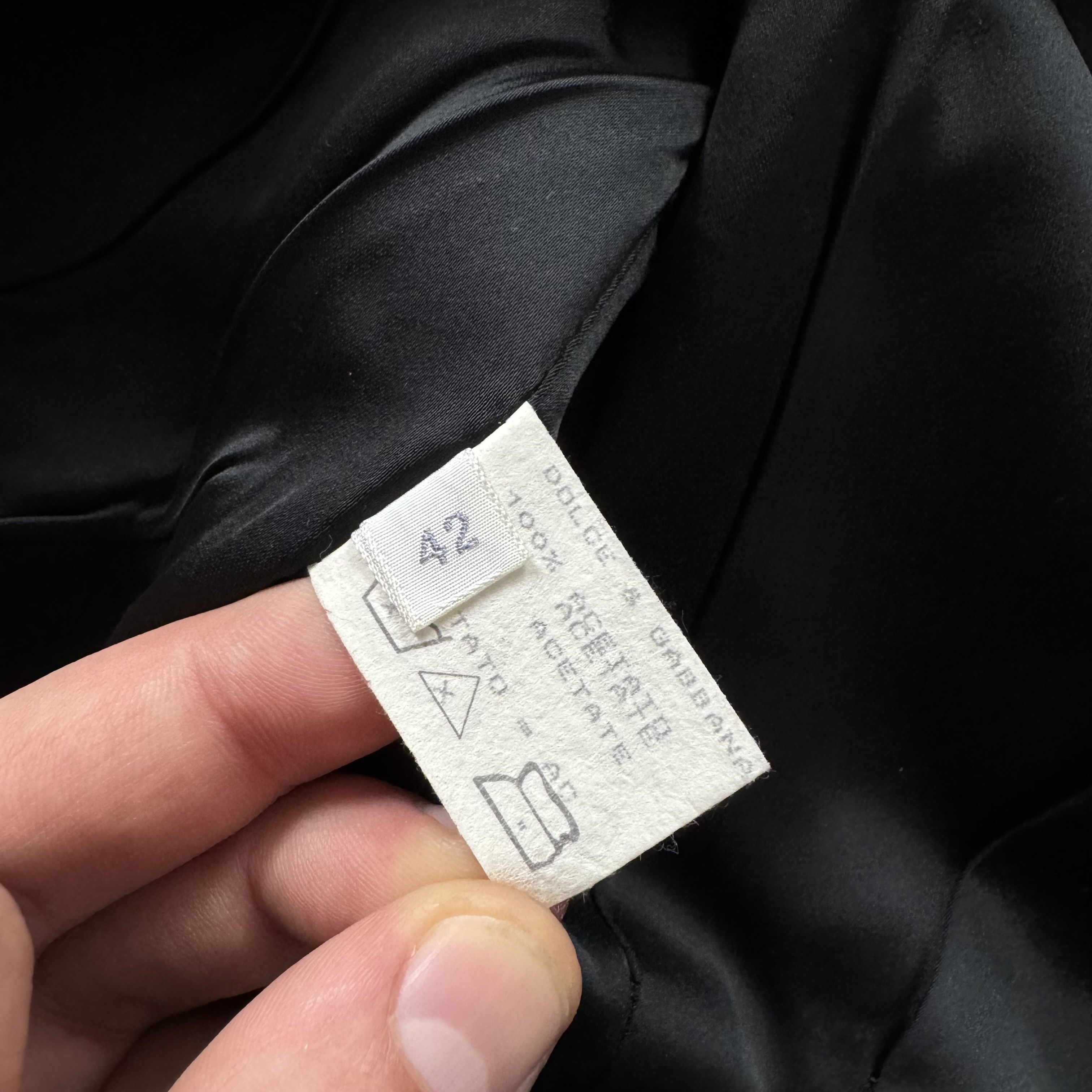 Dolce & Gabbana × Vintage DOLCE & GABBANA 1990S CROPPED BIKER JACKET BLAZER LUXURY Size M / US 6-8 / IT 42-44 - 5 Thumbnail