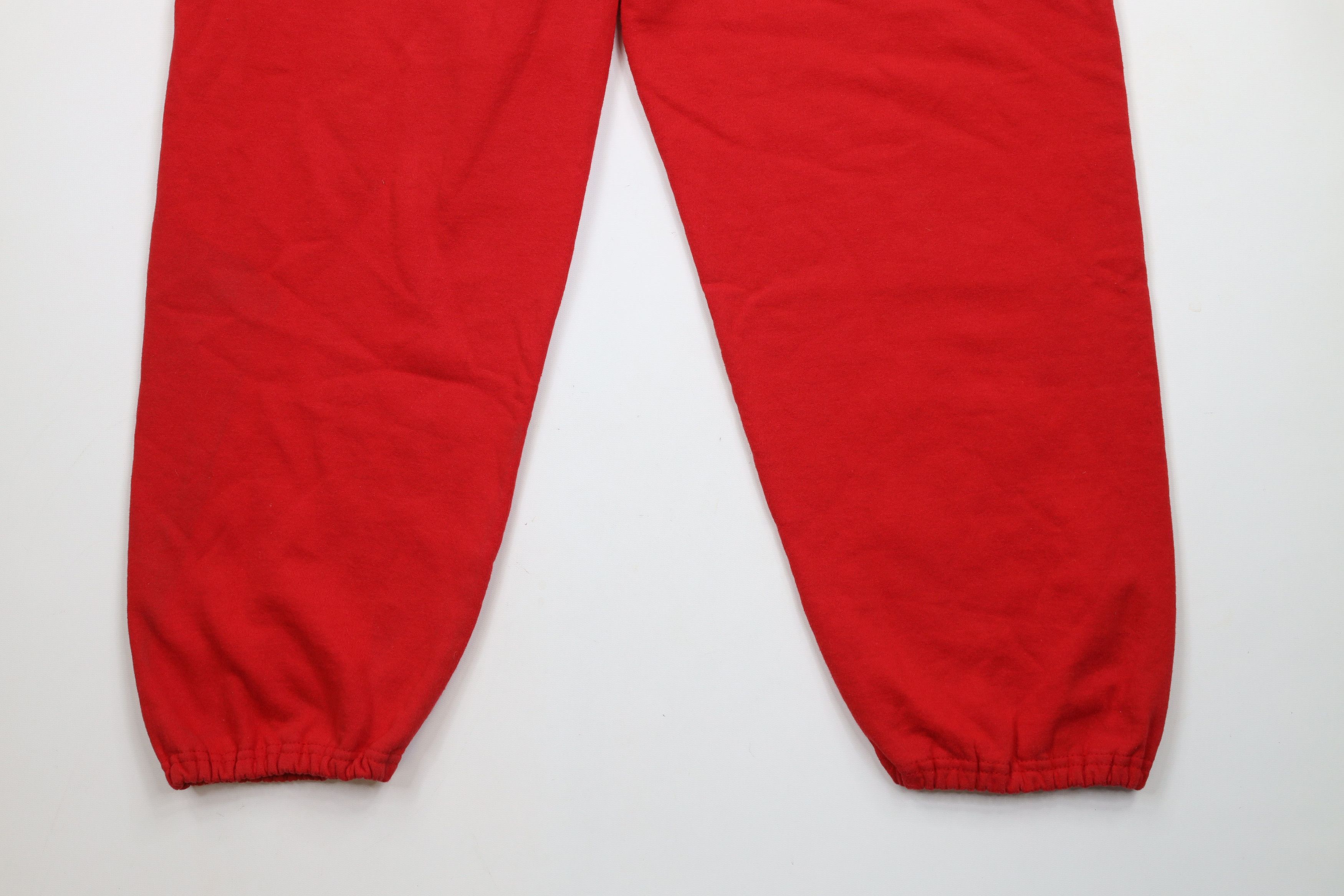 Vintage Vintage 90s Detroit Red Wings Hockey Sweatpants Joggers Size US 36 / EU 52 - 4 Thumbnail
