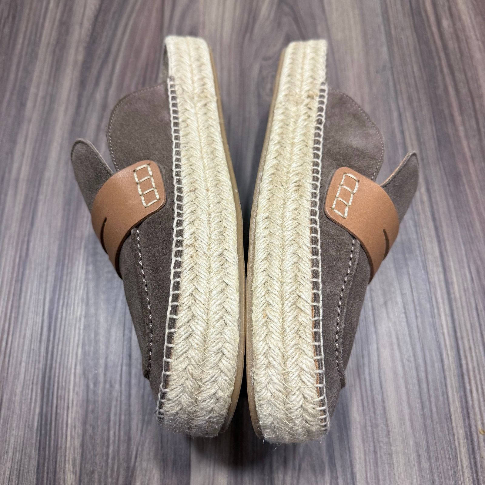 JW Anderson NIB JW Anderson Taupe Loafer Mule Espadrilles | US 43 UNISEX Size US 10 / EU 43 - 10 Thumbnail