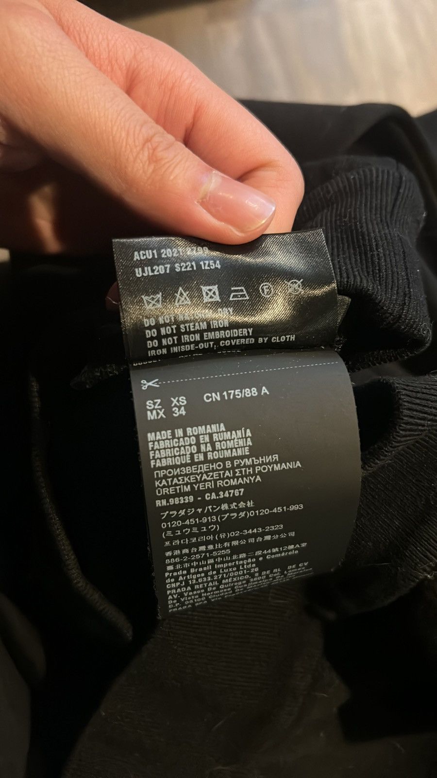 Prada Prada Chenile Logo Crewneck Size US XS / EU 42 / 0 - 5 Thumbnail