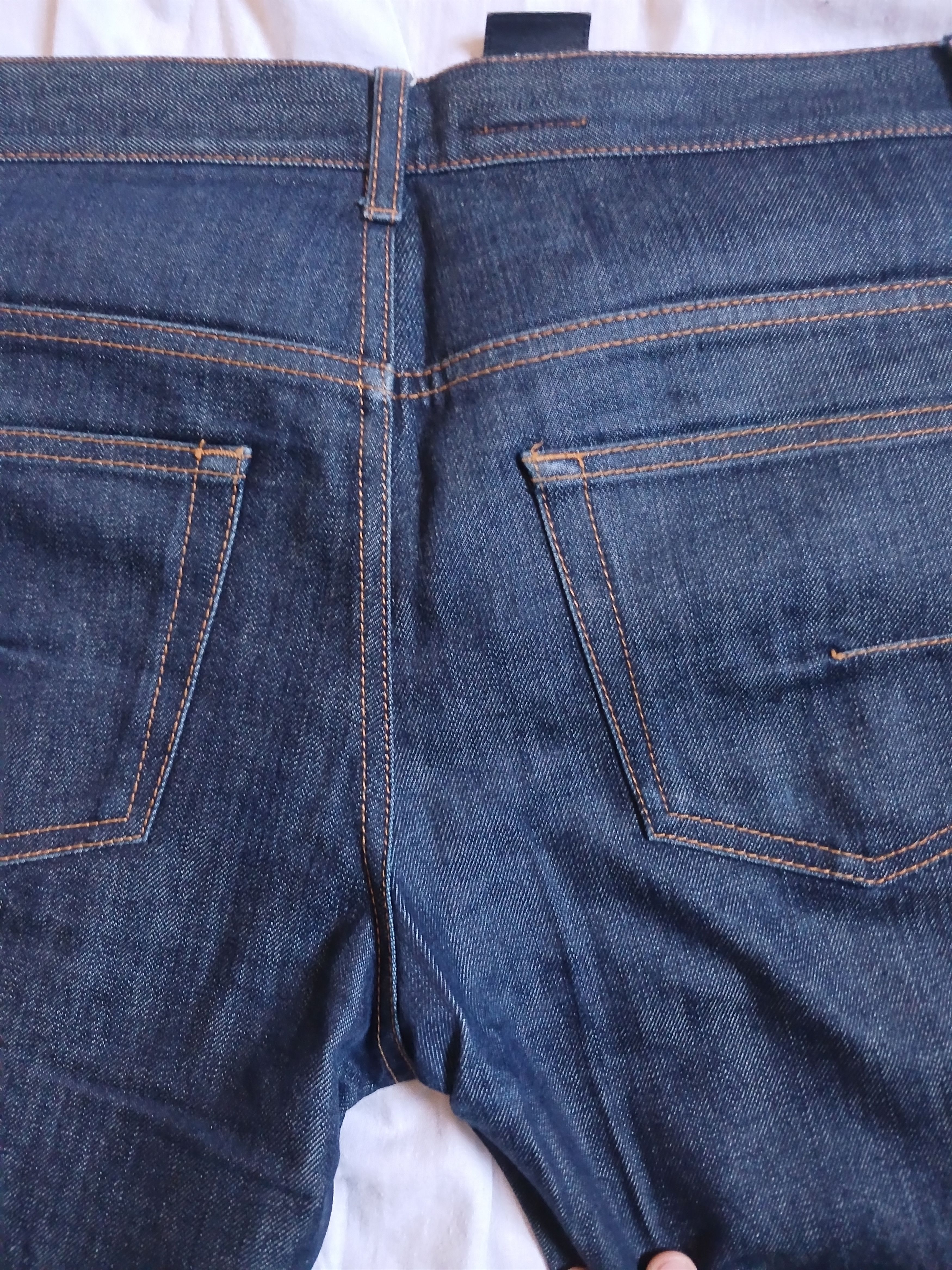 Dior Raw Dior Homme denim Jean Size US 31 - 14 Thumbnail
