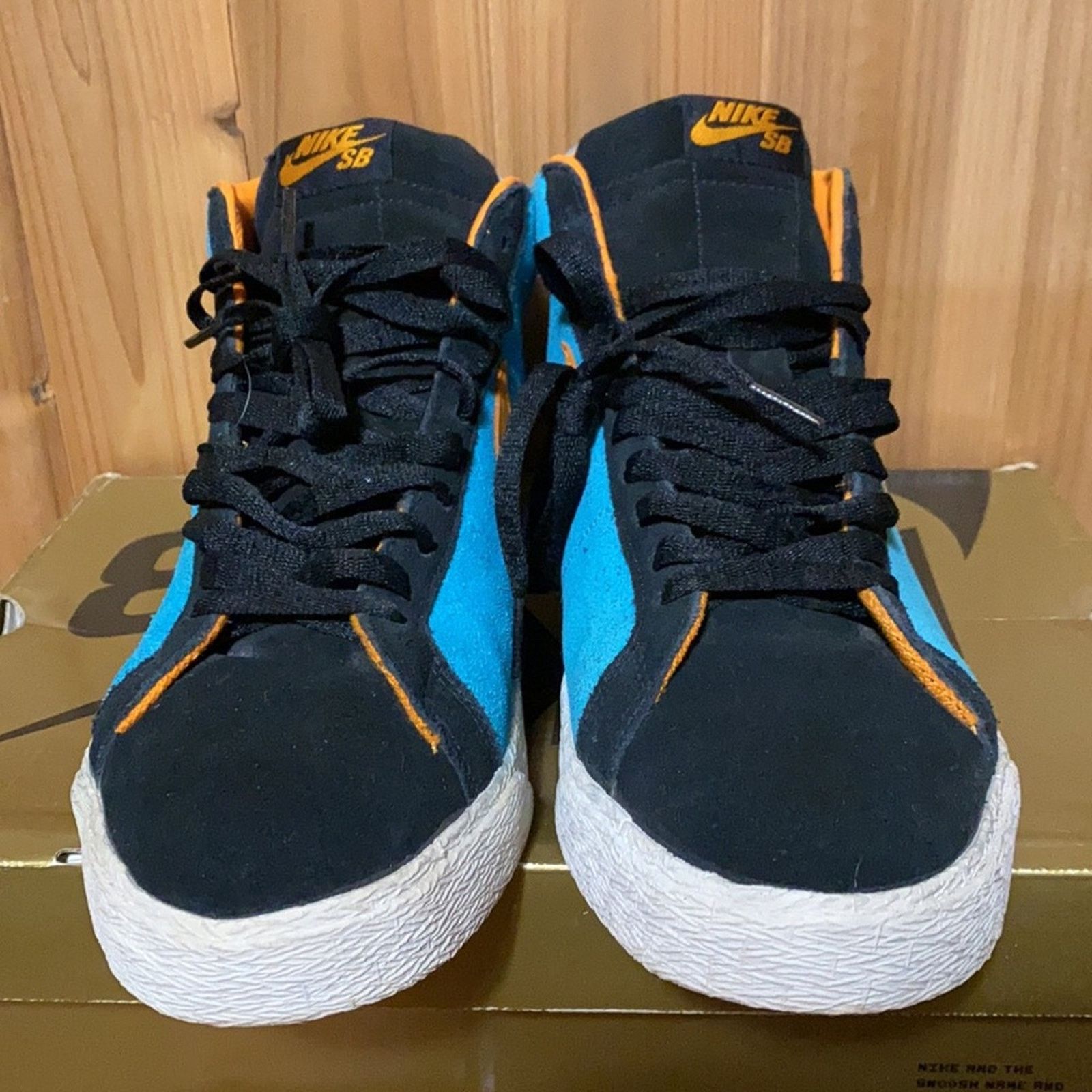 Nike 2007 Nike Blazer SB Chlorine Blue Bright Ceramic Size US 10.5 / EU 43-44 - 5 Thumbnail