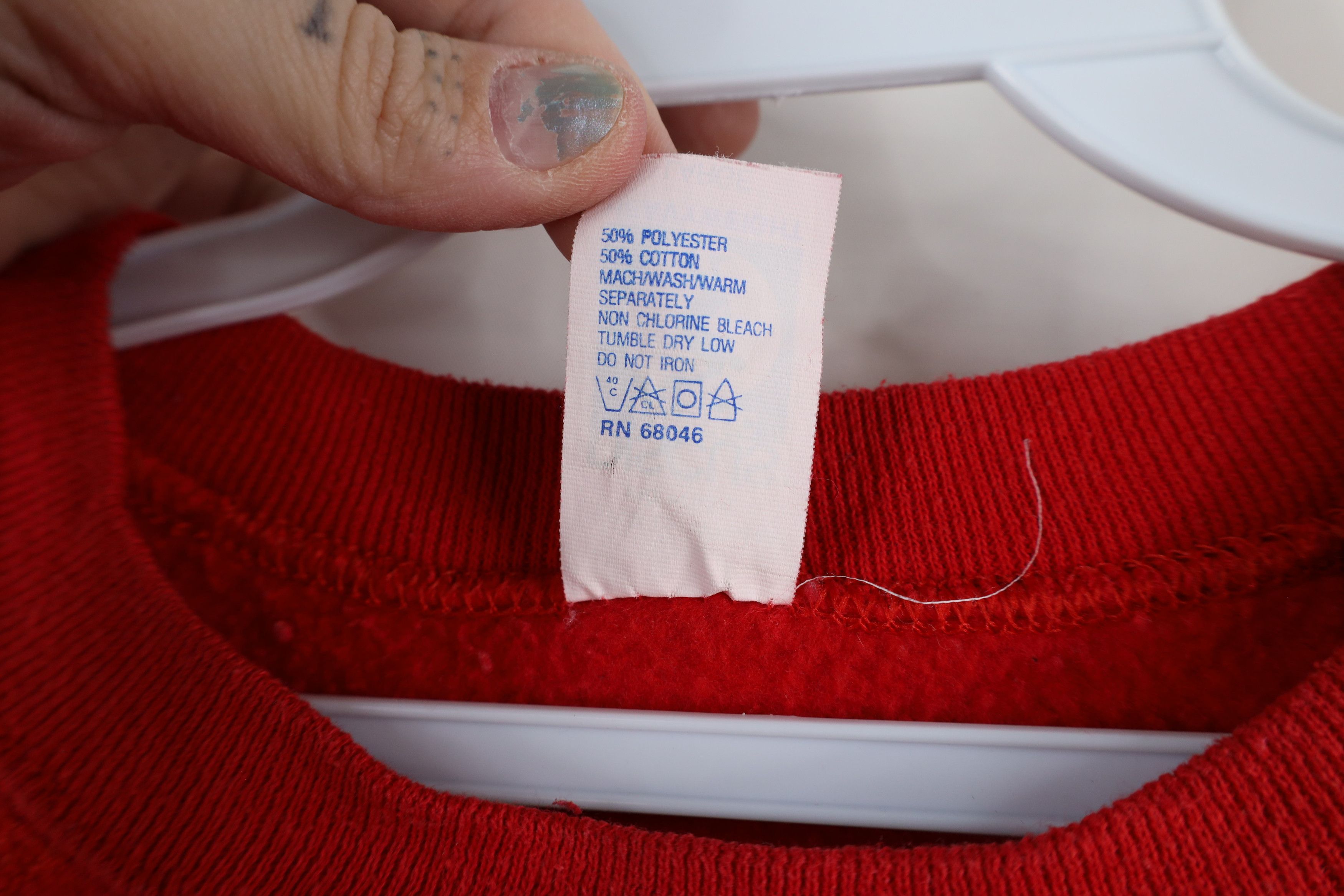 Vintage Vintage 70s 80s Streetwear Heavyweight Gusseted Sweatshirt Size ONE SIZE - 7 Thumbnail