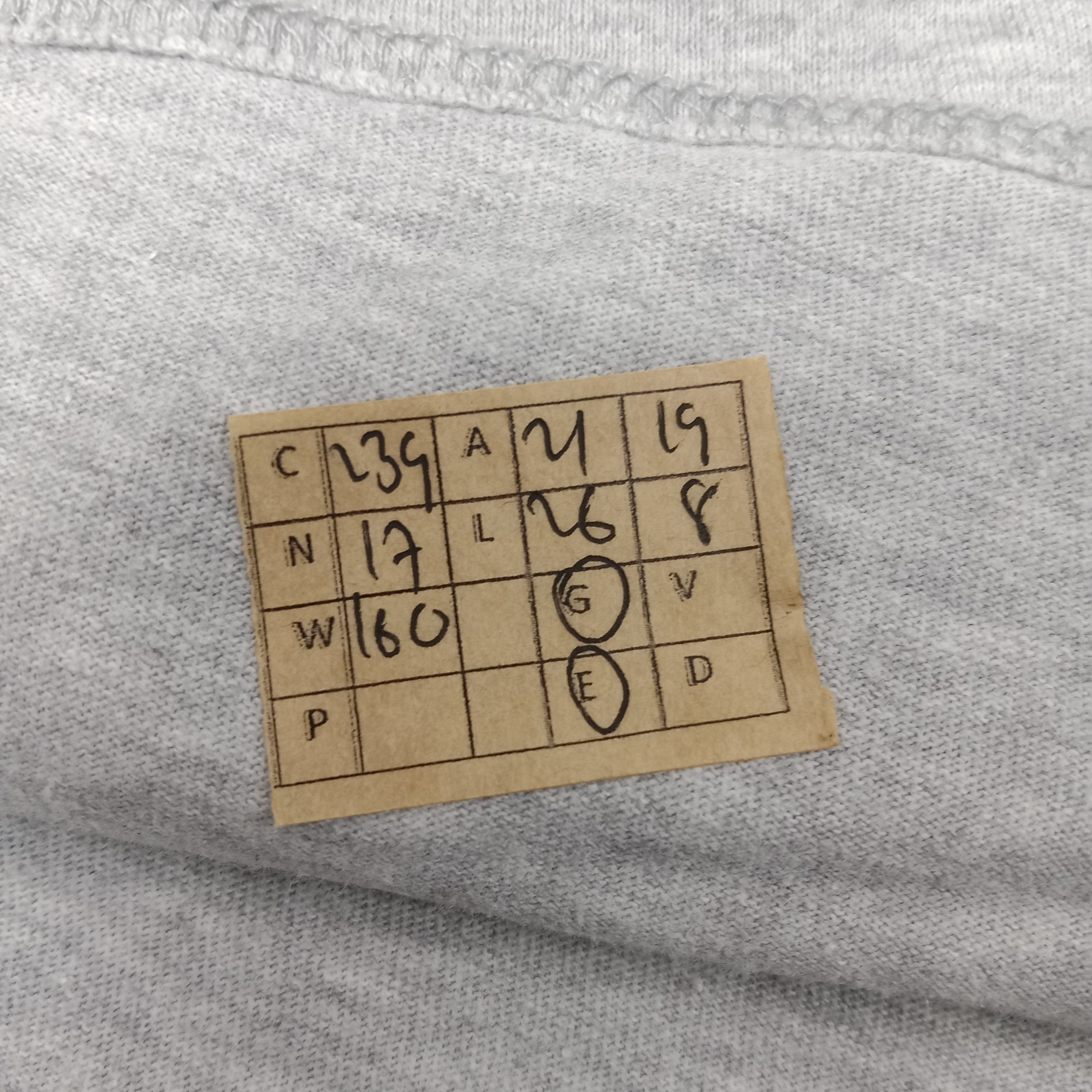 Comme des Garcons SHIRT Comme des Garcons Japanese Designer Plain Tshirt C239N17 Size US L / EU 52-54 / 3 - 6 Thumbnail