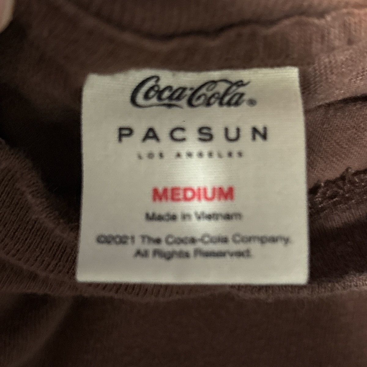 Pacsun Coca Cola x Pacsun Tee Size US M / EU 48-50 / 2 - 3 Thumbnail