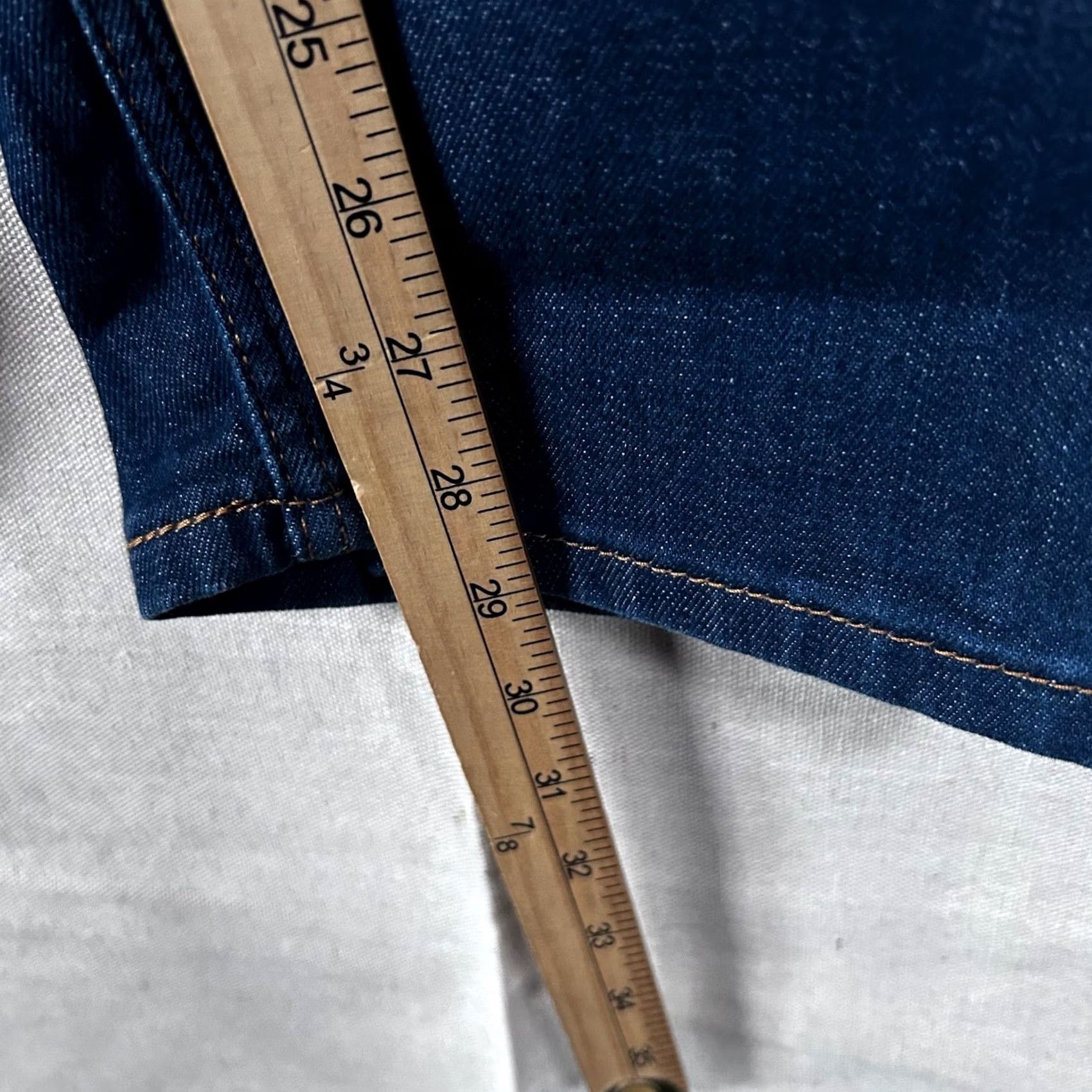 Levi's Levi's 514 Jeans Dark Blue Straight 36x30 Mens Regular Denim Cotton Blend 5-Pocket Zip Button 514-1302 VINTAGE No Size US 36 / EU 52 - 7 Thumbnail