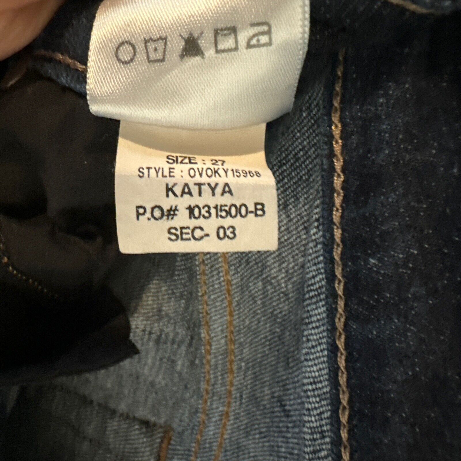 Joe's Joe's Jeans Women's Katya Skinny Ankle Jeans, 27, Dark Wash Size 27" / US 4 / IT 40 - 6 Thumbnail