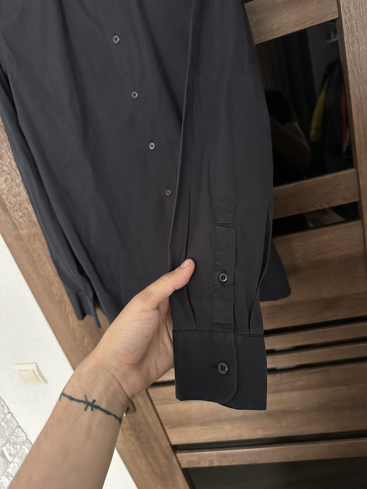 Prada Prada Milano Shirt Button Up Long Sleeve Size US M / EU 48-50 / 2 - 8 Thumbnail