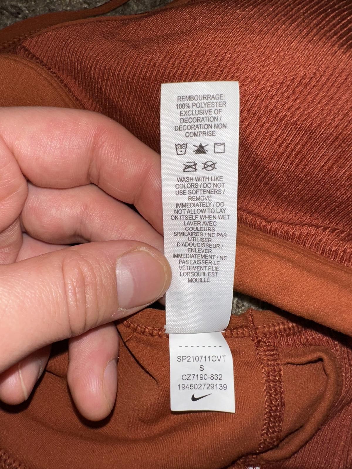 Nike Nike Women’s Yoga Layered Indy Light Support Sports Bra Size ONE SIZE - 7 Thumbnail