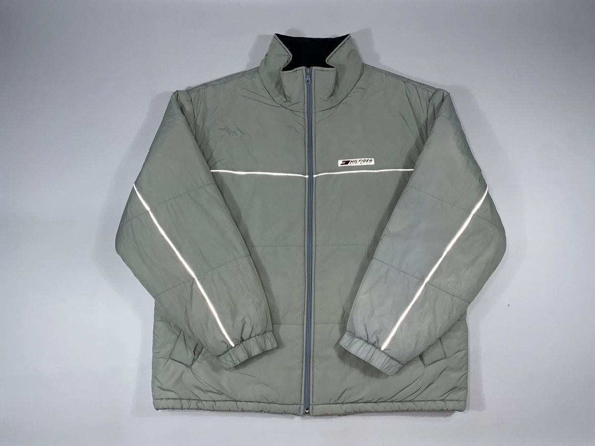 Tommy Hilfiger LASTDROP🔥90s Tommy Hilfiger Reflective Vintage Puffer Jacket Size US XL / EU 56 / 4 - 19 Thumbnail