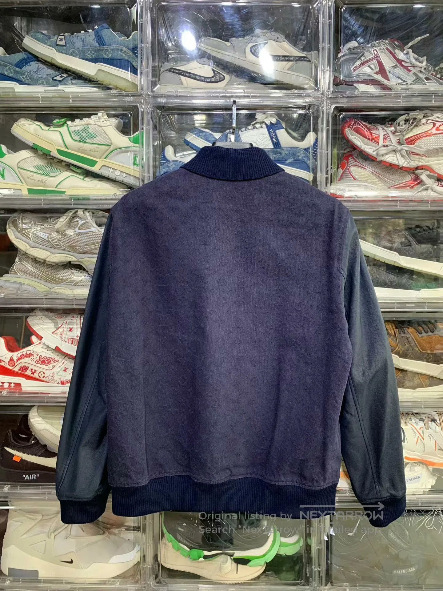 Louis Vuitton lv blue printed bomber jacket size 50. Size US L / EU 52-54 / 3 - 2 Thumbnail