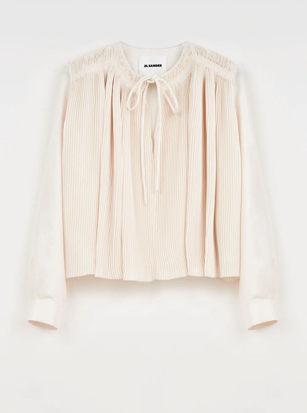 Jil Sander o1y1025 Blouse in Ivory Size M / US 6-8 / IT 42-44 - 1 Preview