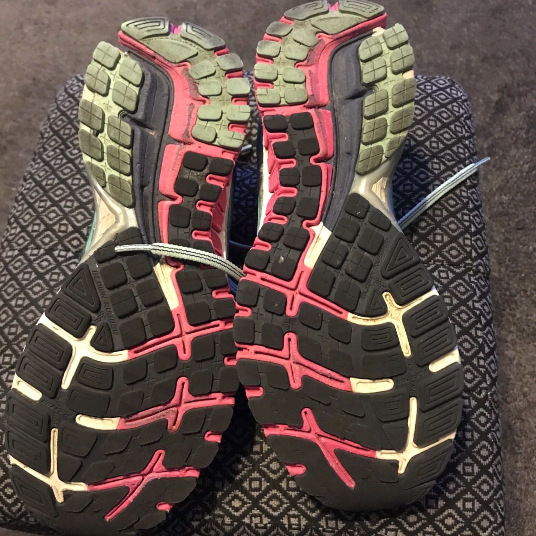Brooks Brooks Adrenaline GTS Sneaker Women US 11 Multicolor Pinkglo/Peacoat Brutin/Jirties 16 Size L / US 10 / IT 46 - 7 Thumbnail