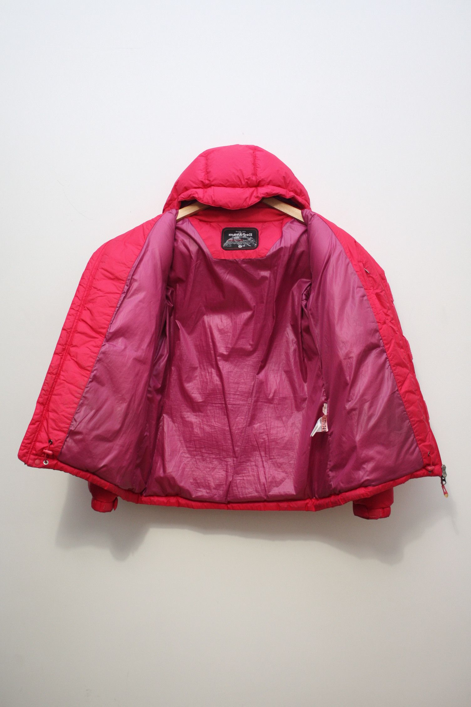 Montbell Montbell Crimson Red Puffer Down Jacket Women's Size M / US 6-8 / IT 42-44 - 4 Thumbnail