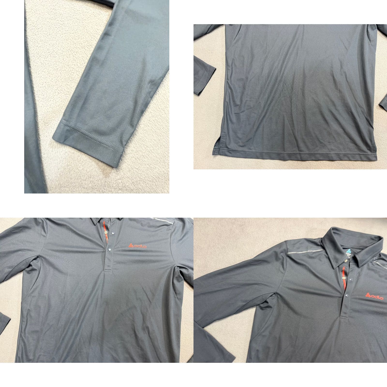Odlo Odlo Gray training shirt long sleeve mens size L Size US L / EU 52-54 / 3 - 8 Thumbnail