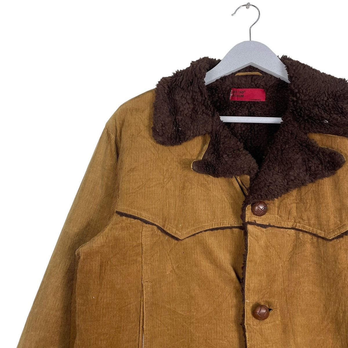Levi's × Levi's Vintage Clothing × Western Rise 💥 LEVIS CORDUROY WARM JACKET INSPIRED KAPITAL Size US M / EU 48-50 / 2 - 6 Thumbnail