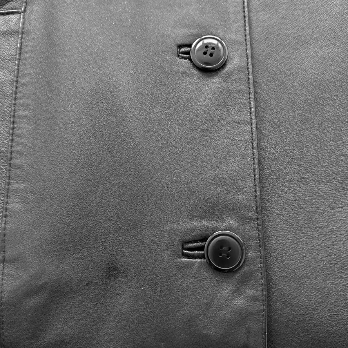 Vintage Iconic super long matrix leather coat Size S / US 4 / IT 40 - 7 Thumbnail