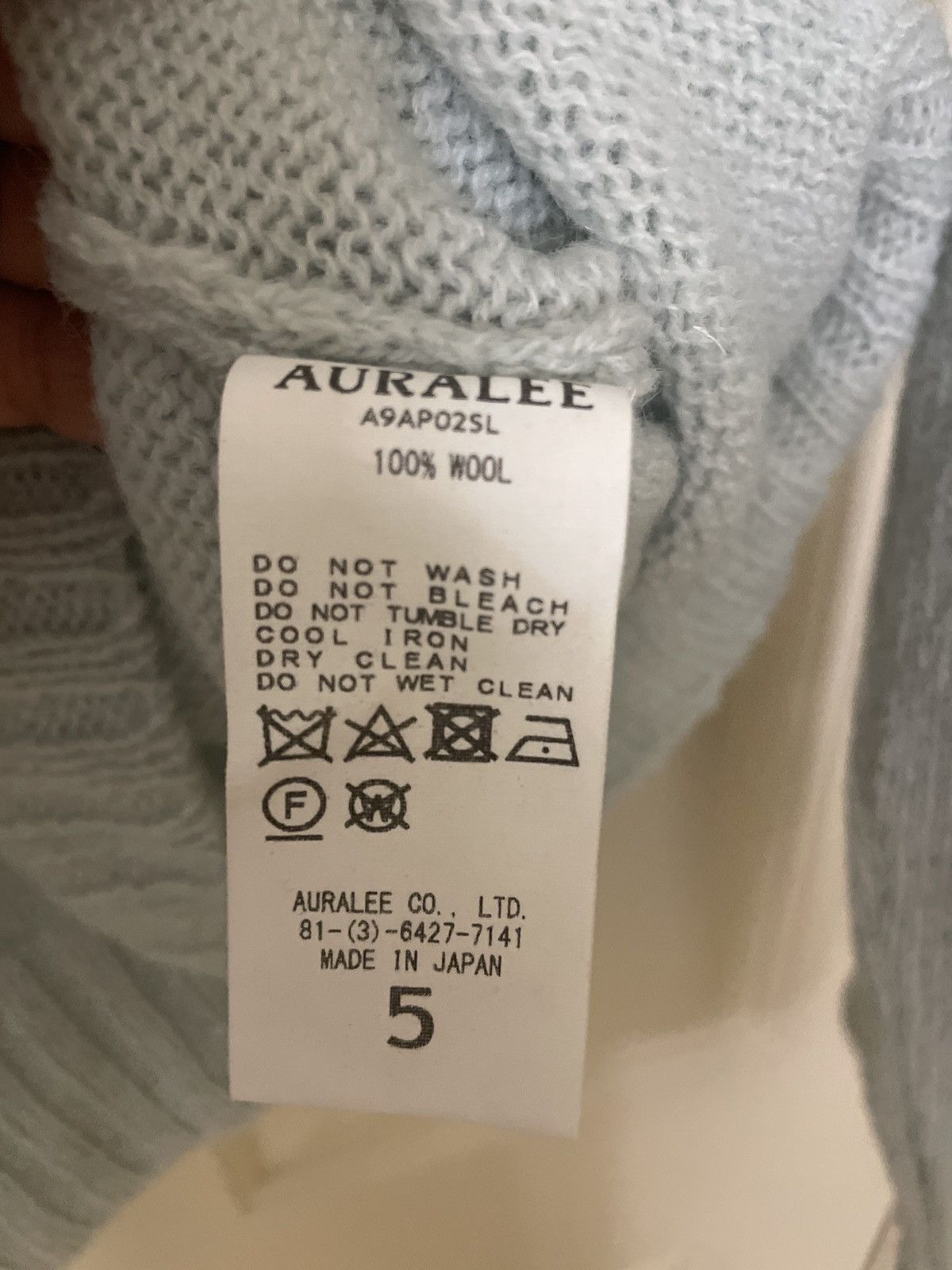 Auralee auralee wool 100% sweater Size US XL / EU 56 / 4 - 4 Thumbnail