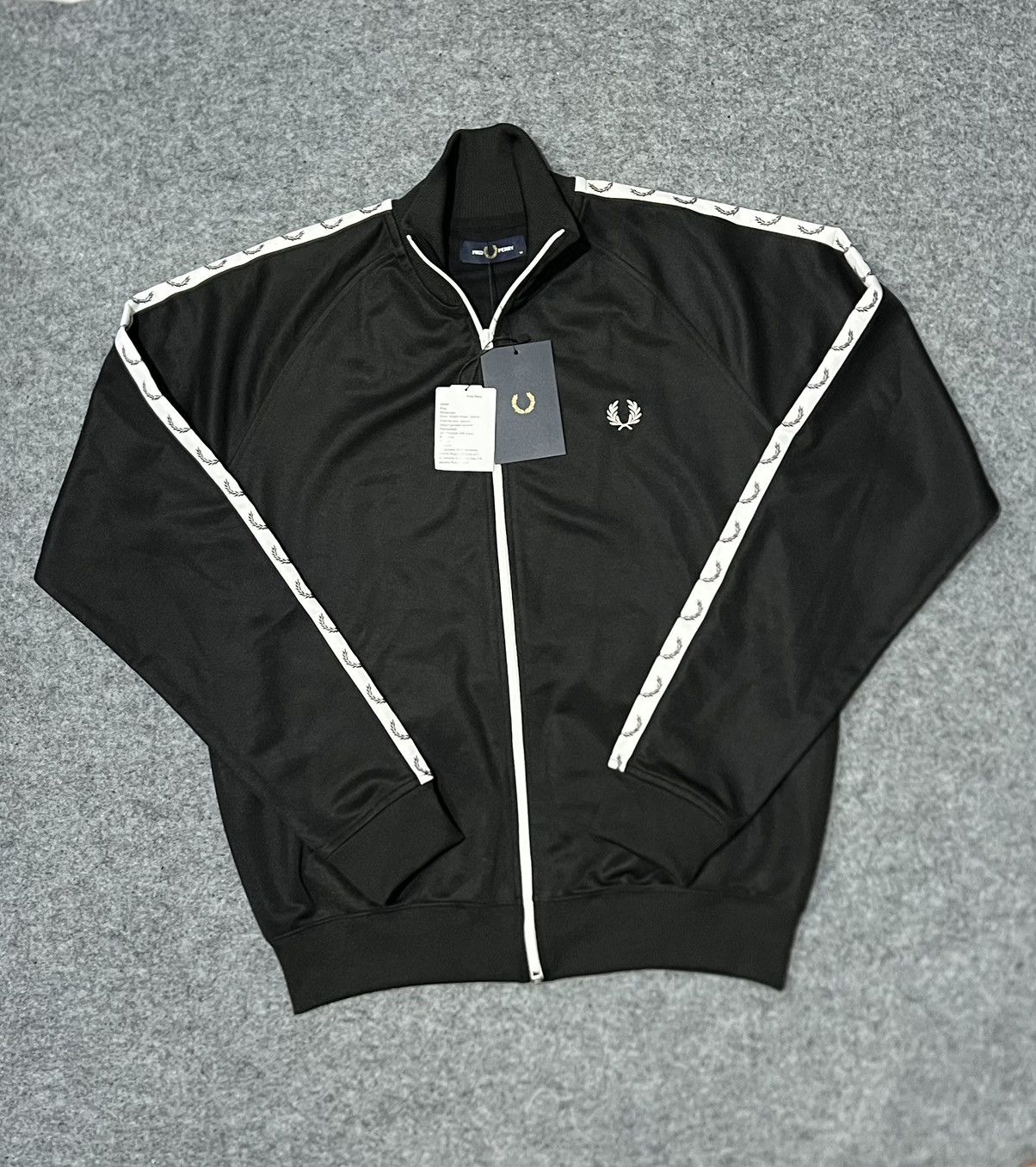 Fred Perry Fred Perry Taped Track Jaket Size US M / EU 48-50 / 2 - 1 Thumbnail
