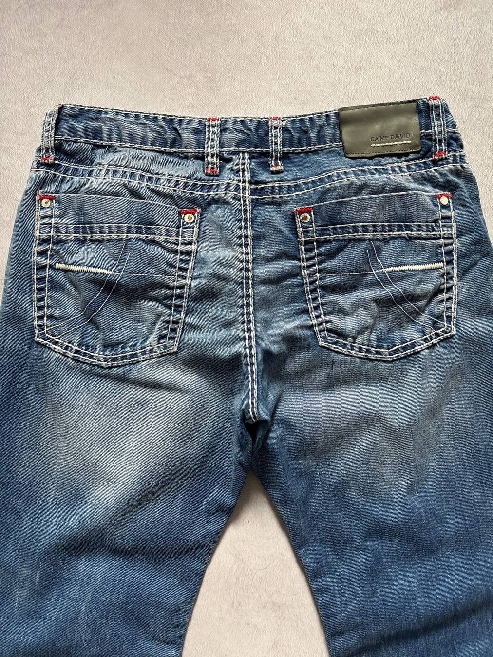 Camp David Vintage Camp David True Religion style jeans y2k 90s Size US 33 - 3 Thumbnail